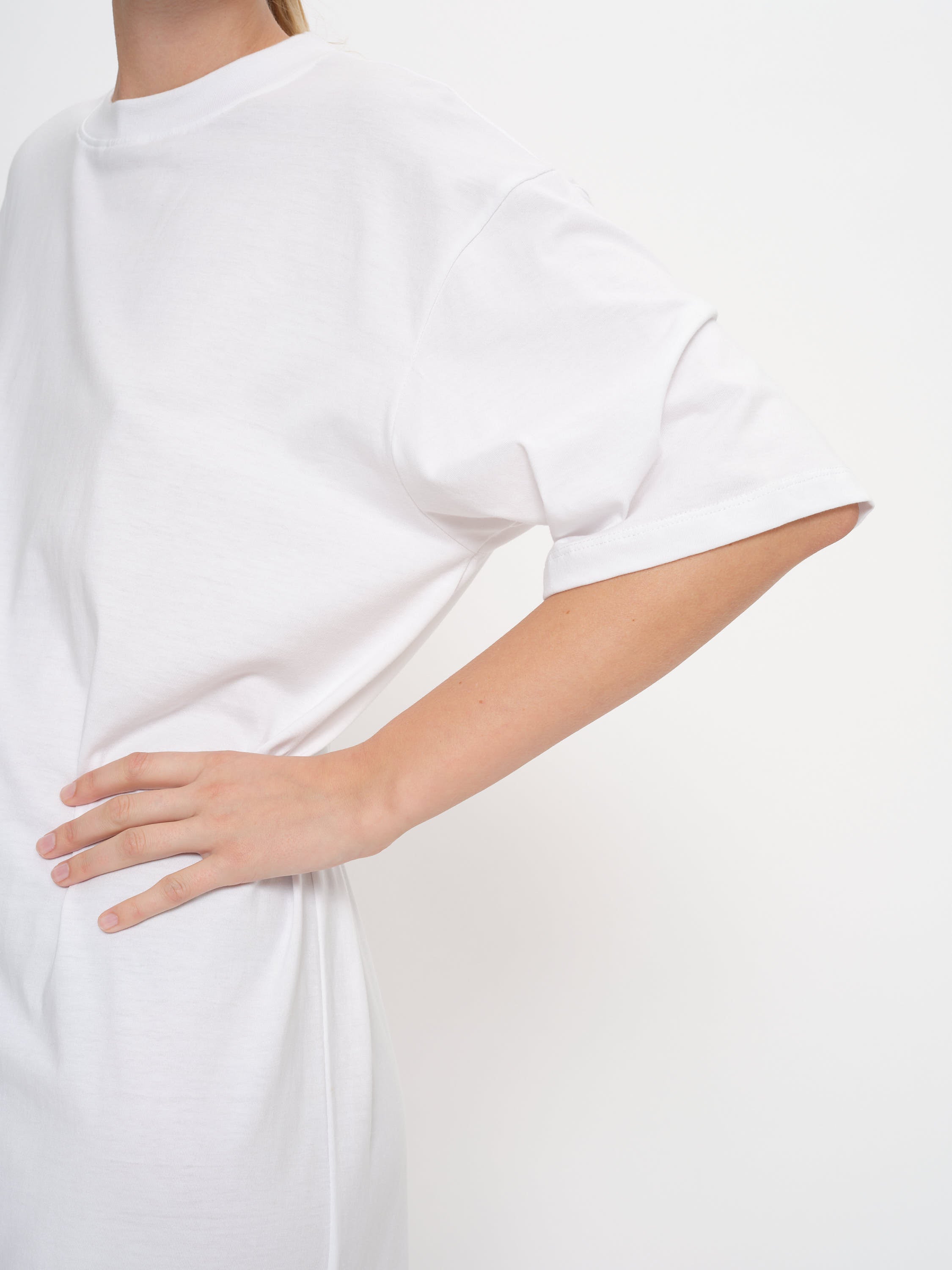 2NDDAY 2ND Aiya - Lightweight Jersey Dress 111001 WHITE ALYSSUM