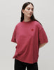 2ND Araly TT - Overwashed Jersey - T-shirt - Pomegranate