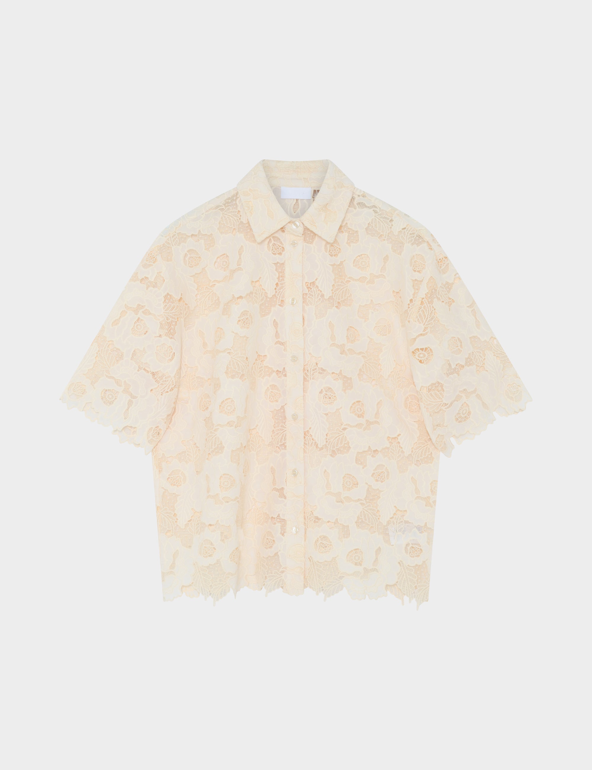 2NDDAY 2ND Austinas - Broderi Anglaise Mix Shirts & Blouses 114801 TOFU