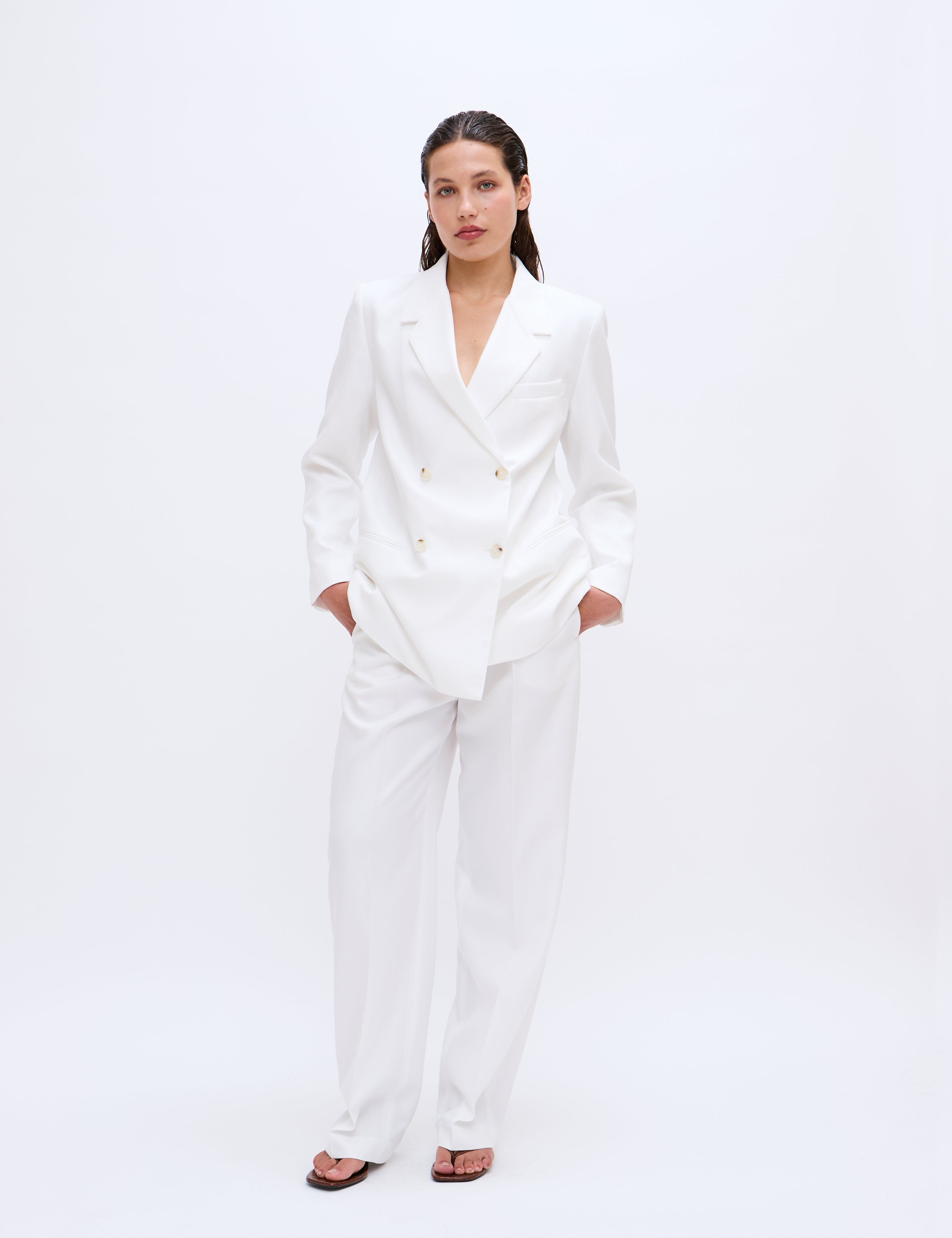 2NDDAY 2ND Celeste - Fine Tailoring Pants 114001 Brilliant White