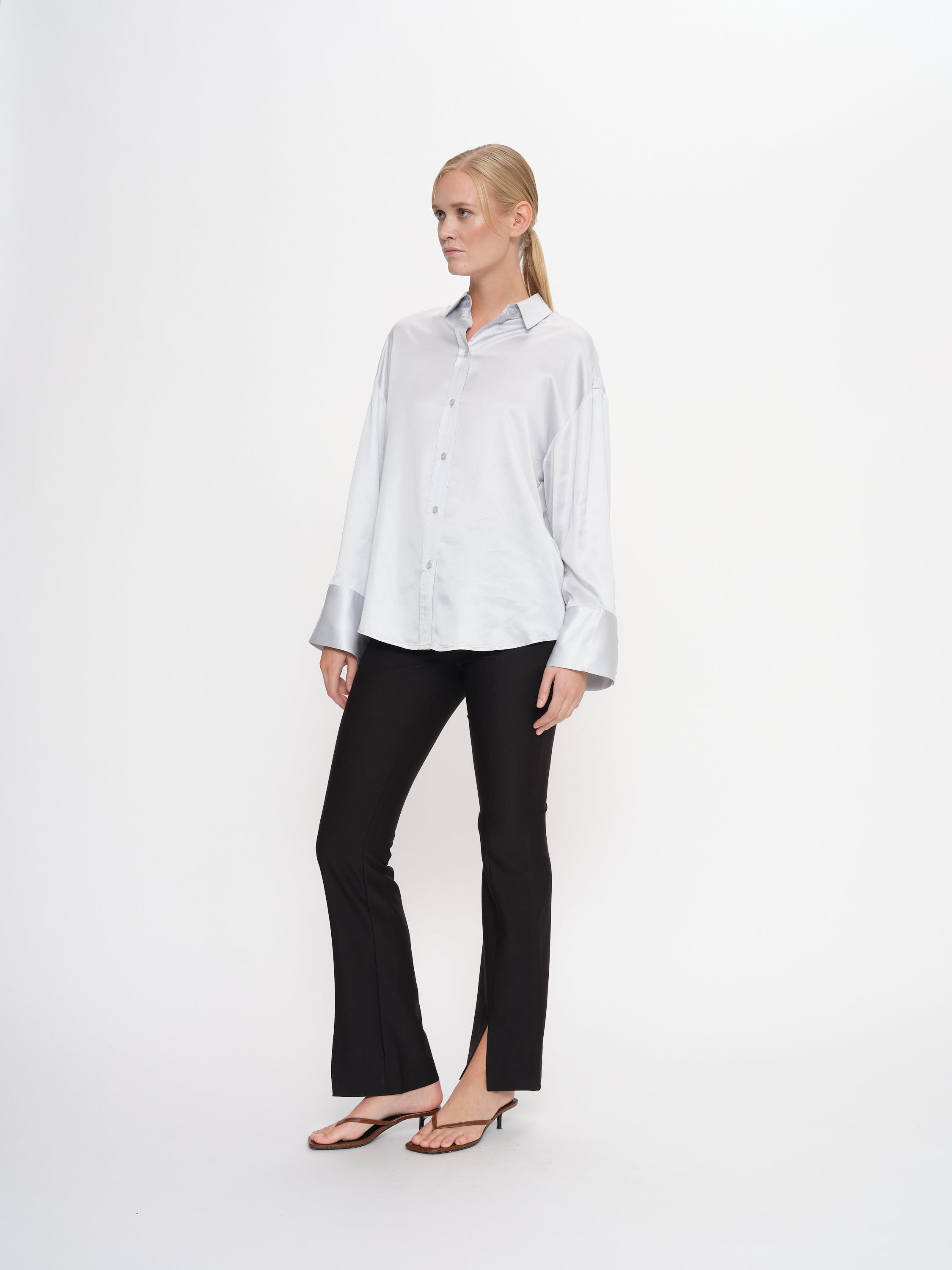 2NDDAY 2ND Clarose - Silky Viscose Shirts & Blouses 134110 Arctic Ice
