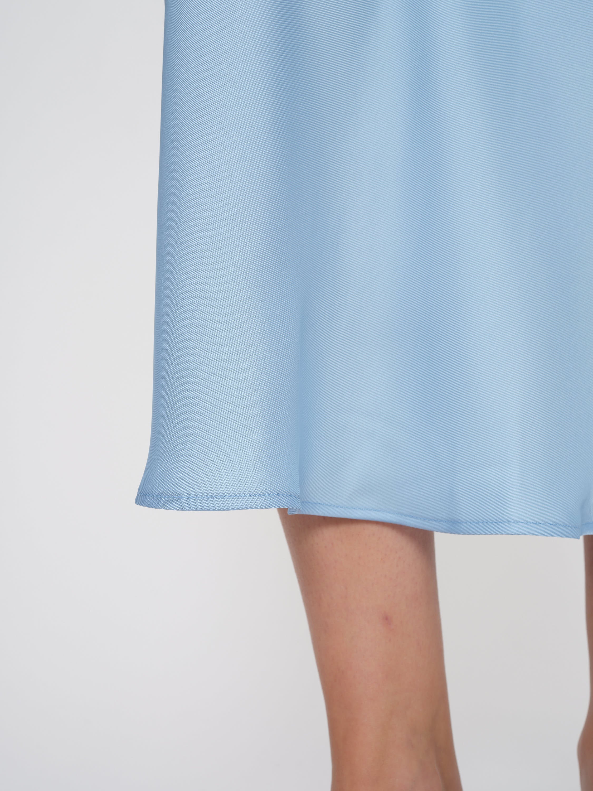 2NDDAY 2ND Clea - Fluid Twill Skirt 04038 Powder Blue