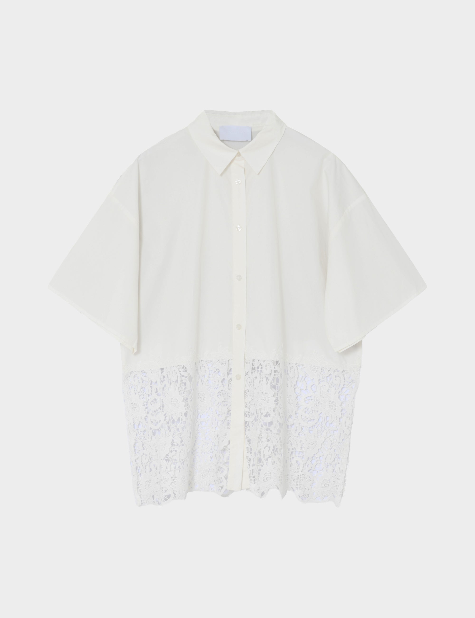 2NDDAY 2ND Edith - Cotton lace - Shirt Shirt 111001 WHITE ALYSSUM