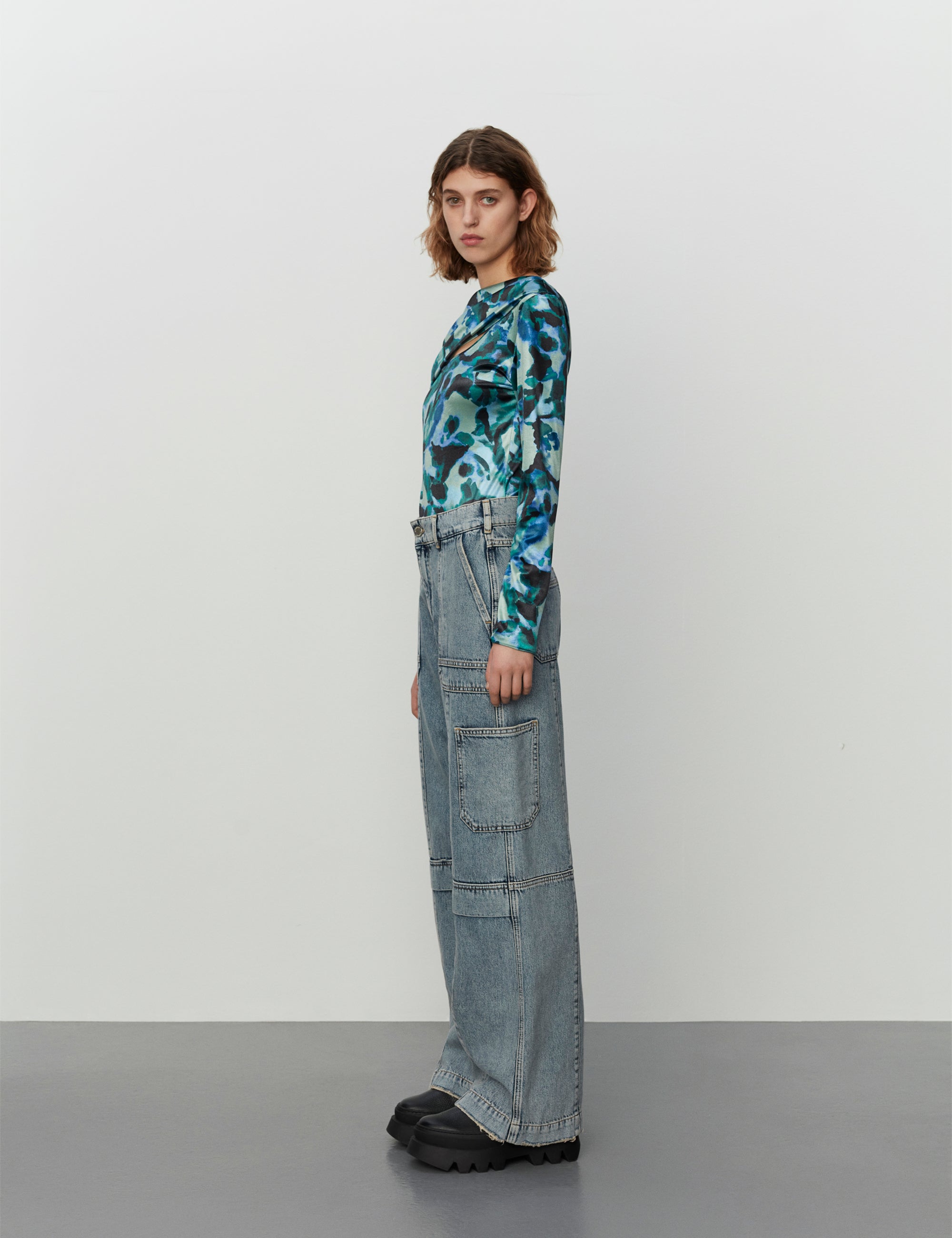 2NDDAY 2ND Edition Carto TT - Ocean Blue Denim Jeans D019 Mid Blue