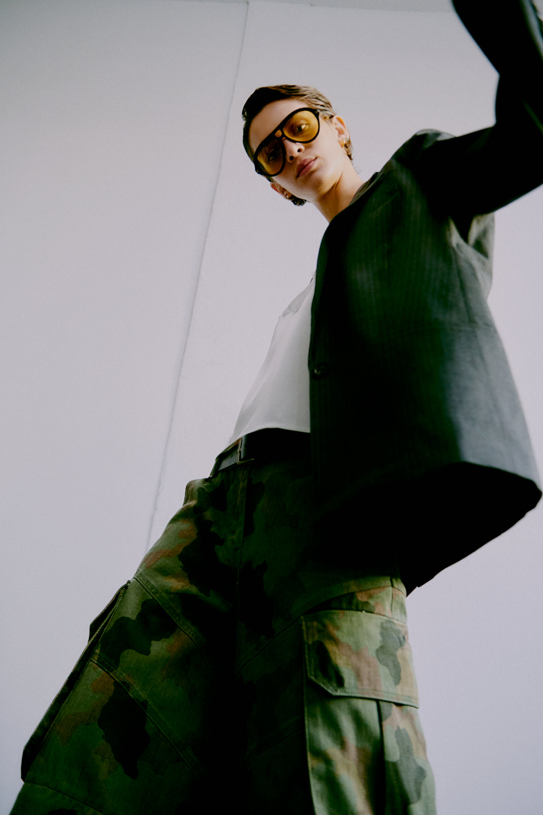 2NDDAY 2ND Erlene - Twill Denim - Pants Pants 180420 Flur leaf clover print