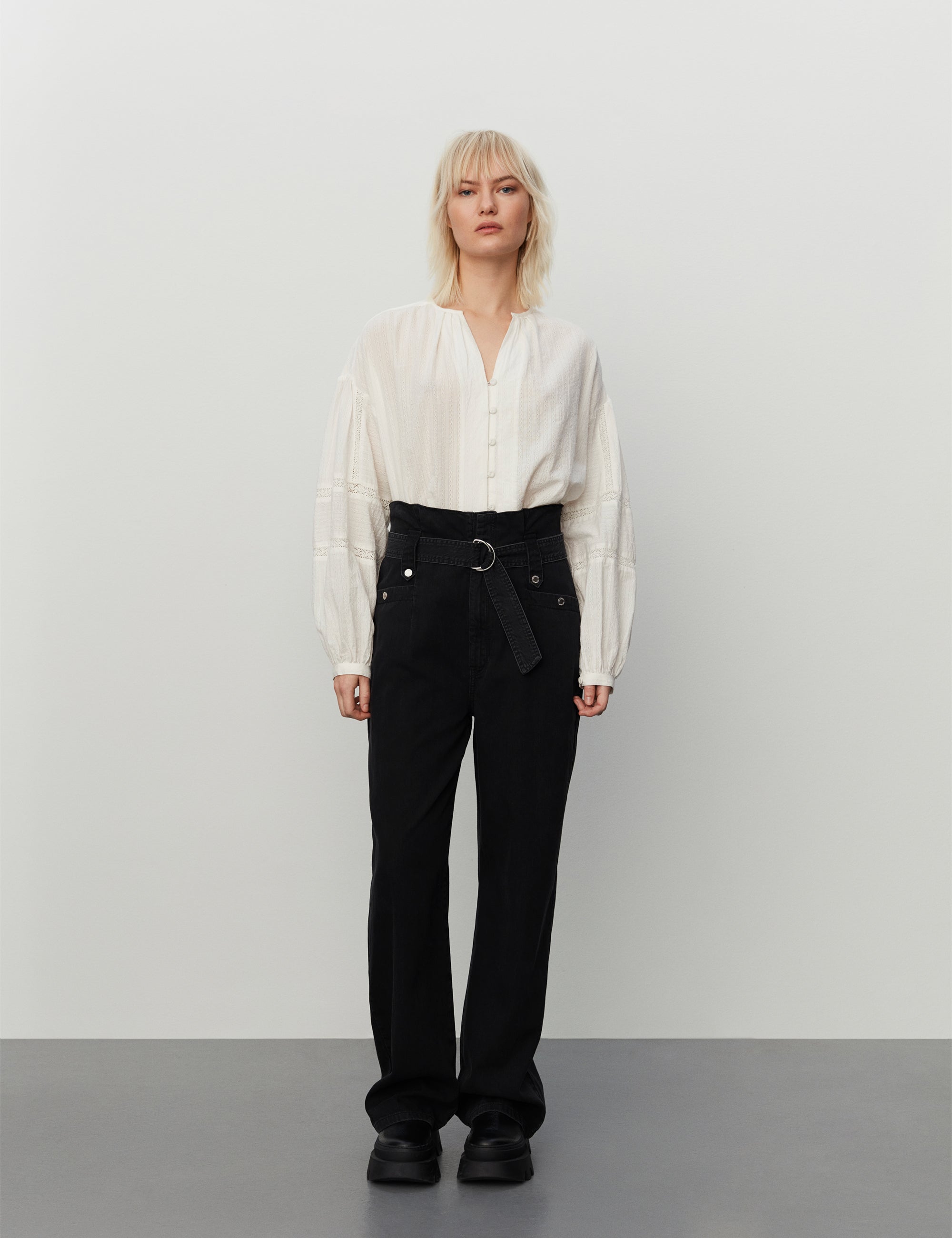 2NDDAY 2ND Feira TT Jeans D003 Un Black Denim