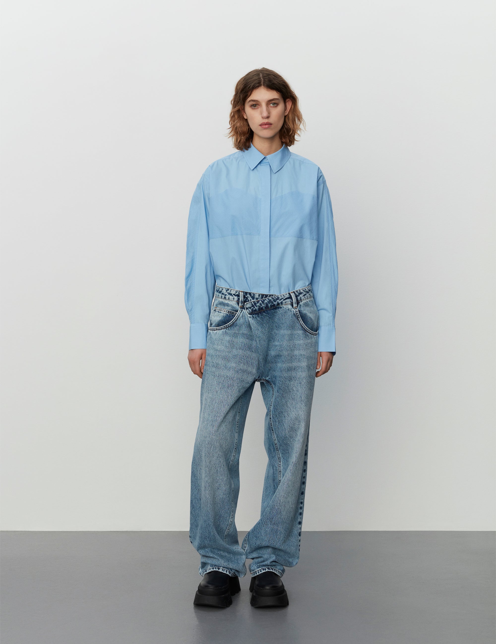 2NDDAY 2ND Fennec TT - Ocean Blue Denim Jeans D022 Light Blue