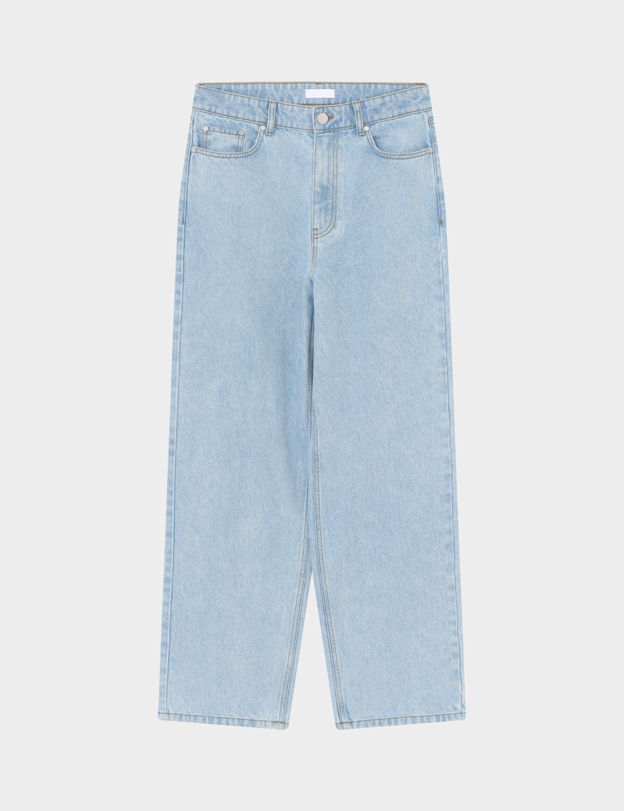 2NDDAY 2ND Flossy - Firm Denim Pants D022 Light Blue