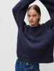 2ND Garnet - Curly Knit - Navy Blazer