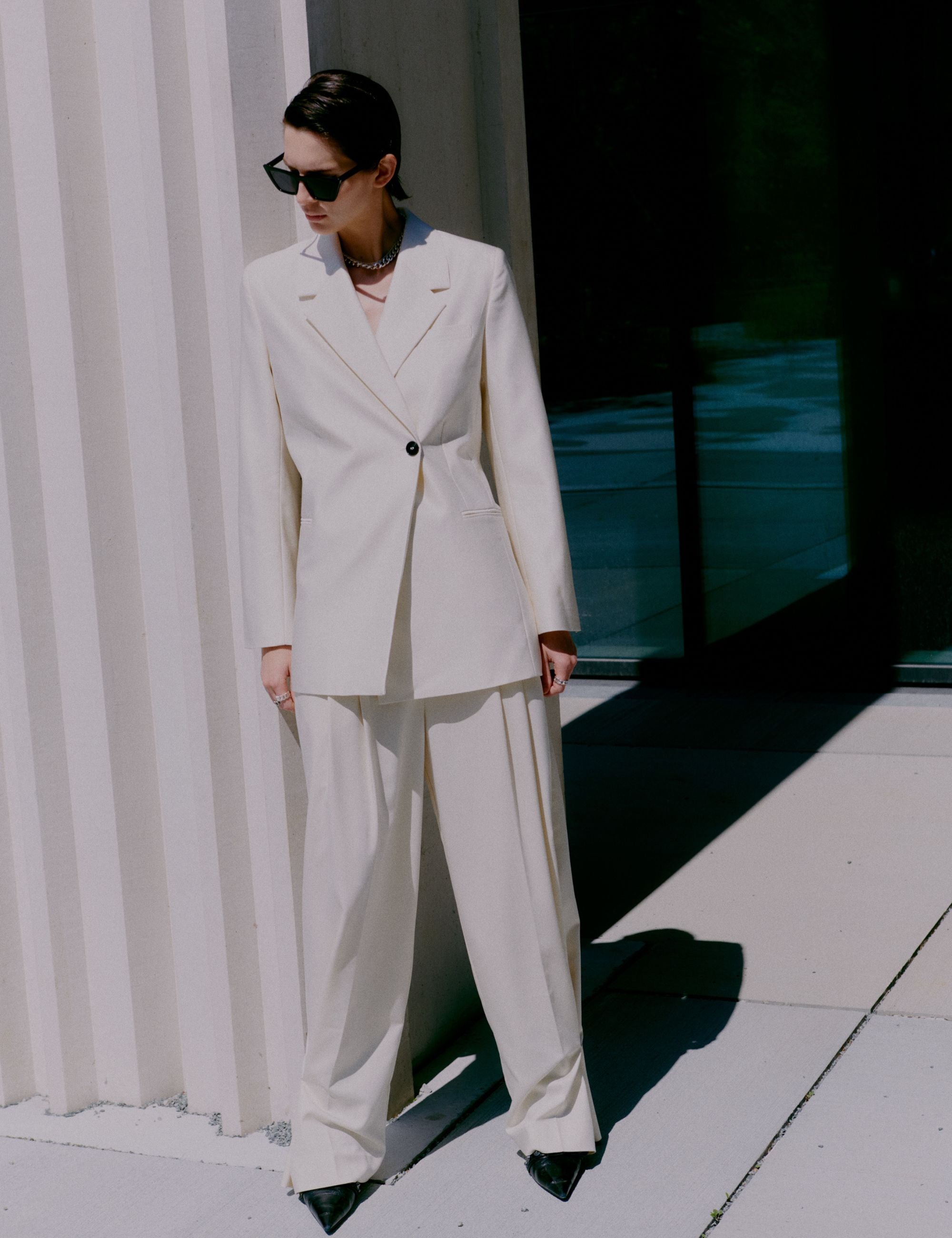 2NDDAY 2ND Hiram - Twill suiting Blazer 114801 TOFU