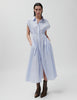 2ND Jamie - Crisp Summer Shirting - Serenity