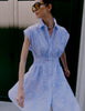 2ND Jamz - Crisp Summer Shirting - Dress - Serenity