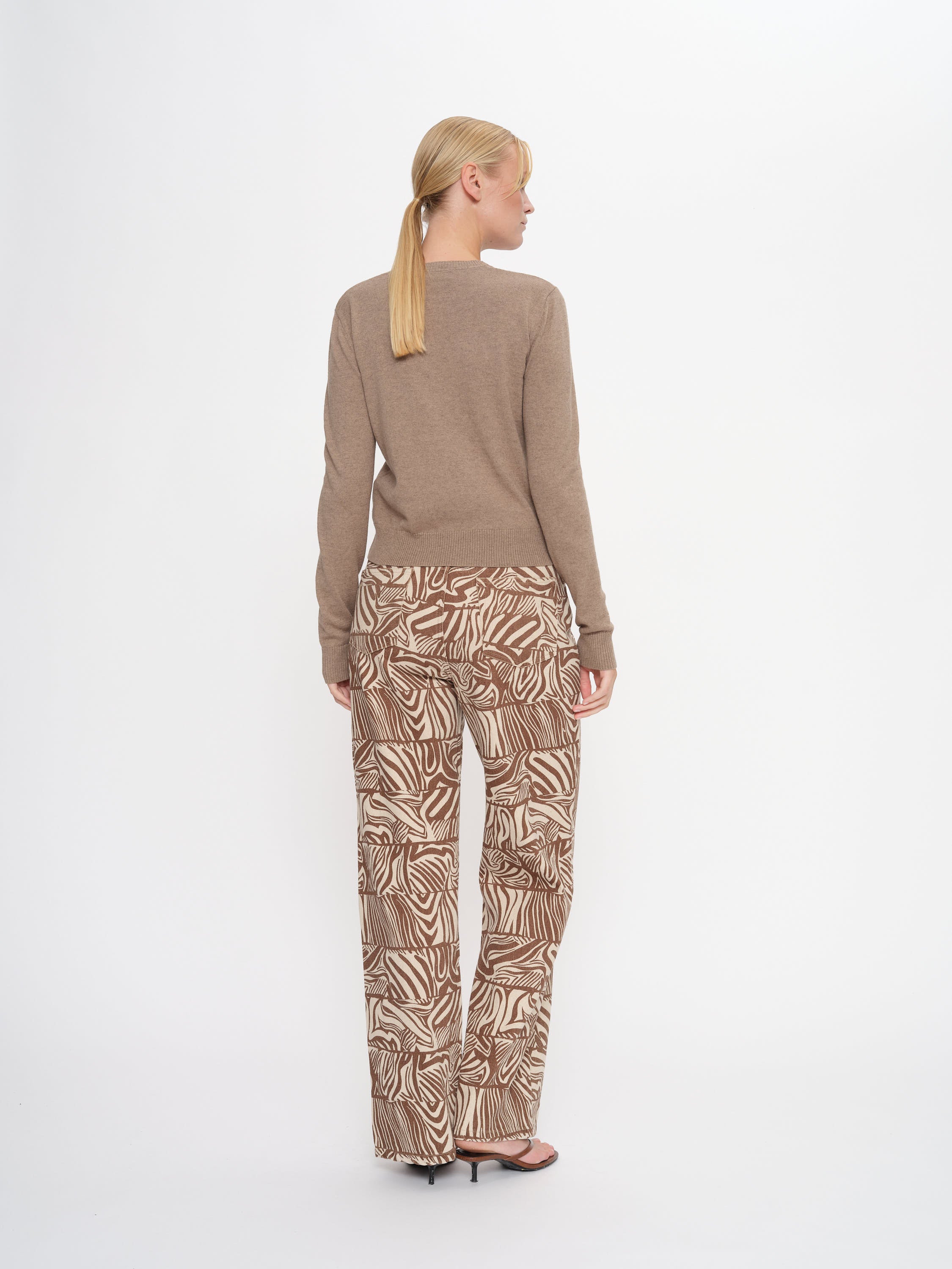 2NDDAY 2ND Lance - Soft Wool Blend Pullover 171310 Timber Wolf