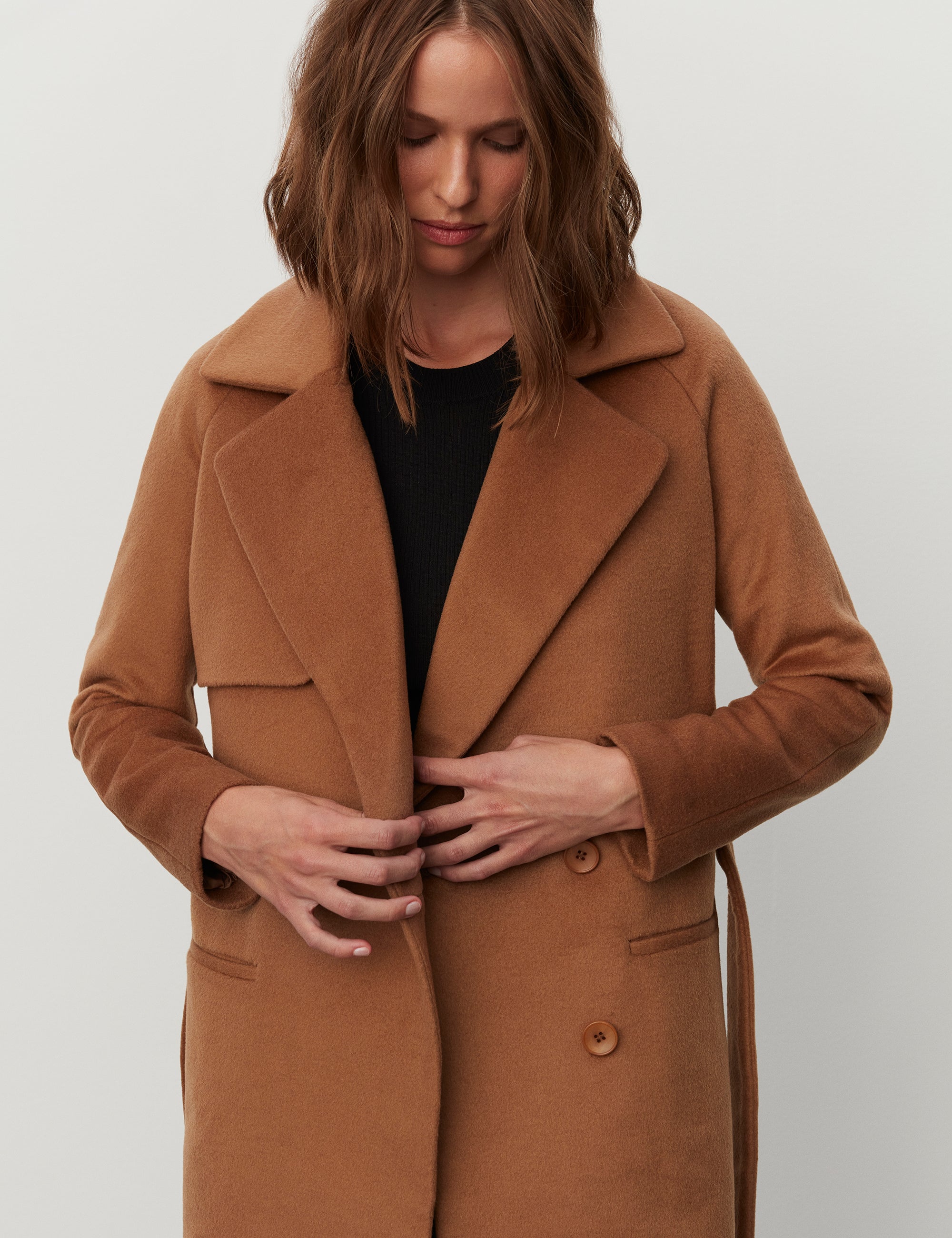 2NDDAY 2ND Livia Coats 10004 Golden Camel