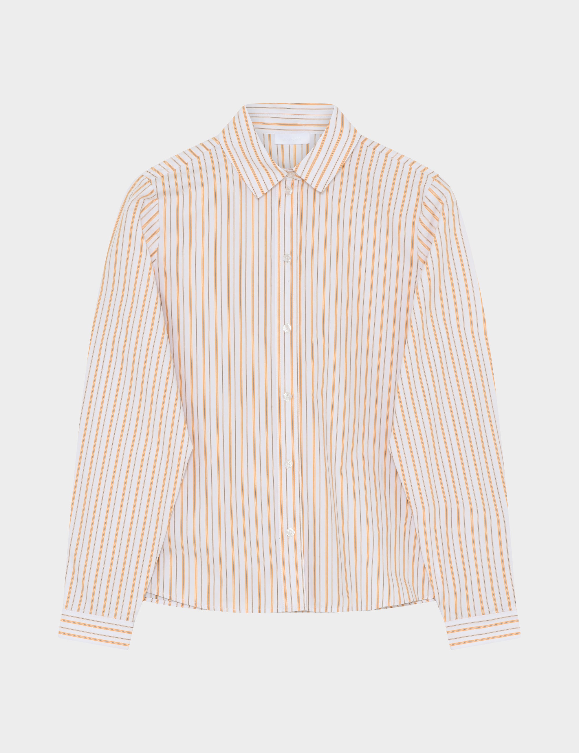2NDDAY 2ND Mariam - Cotton Stripes Shirts & Blouses 420143 Saffron Stripe