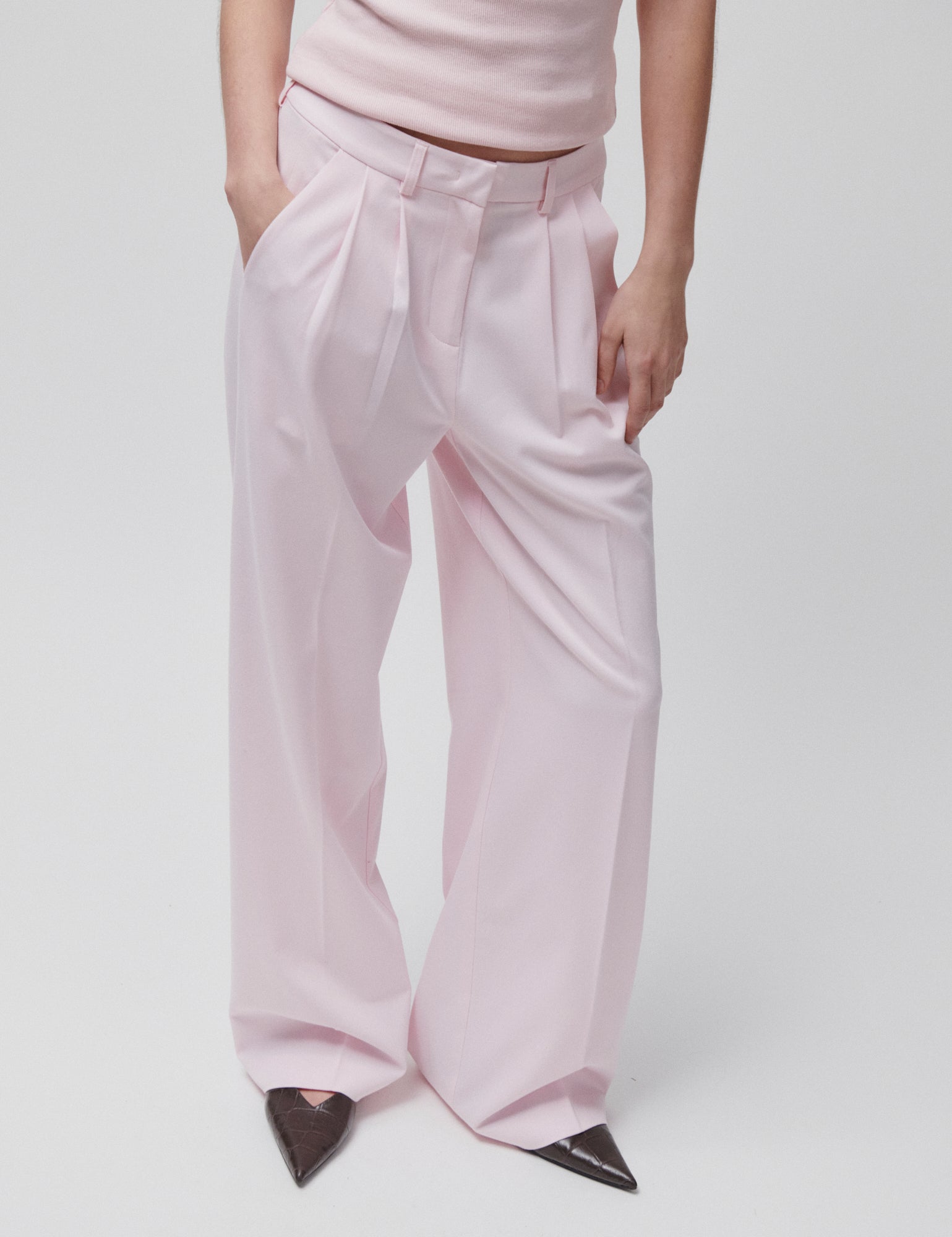 2NDDAY 2ND Mille - Daily Sleek Pants 133207 Cherry Blossom