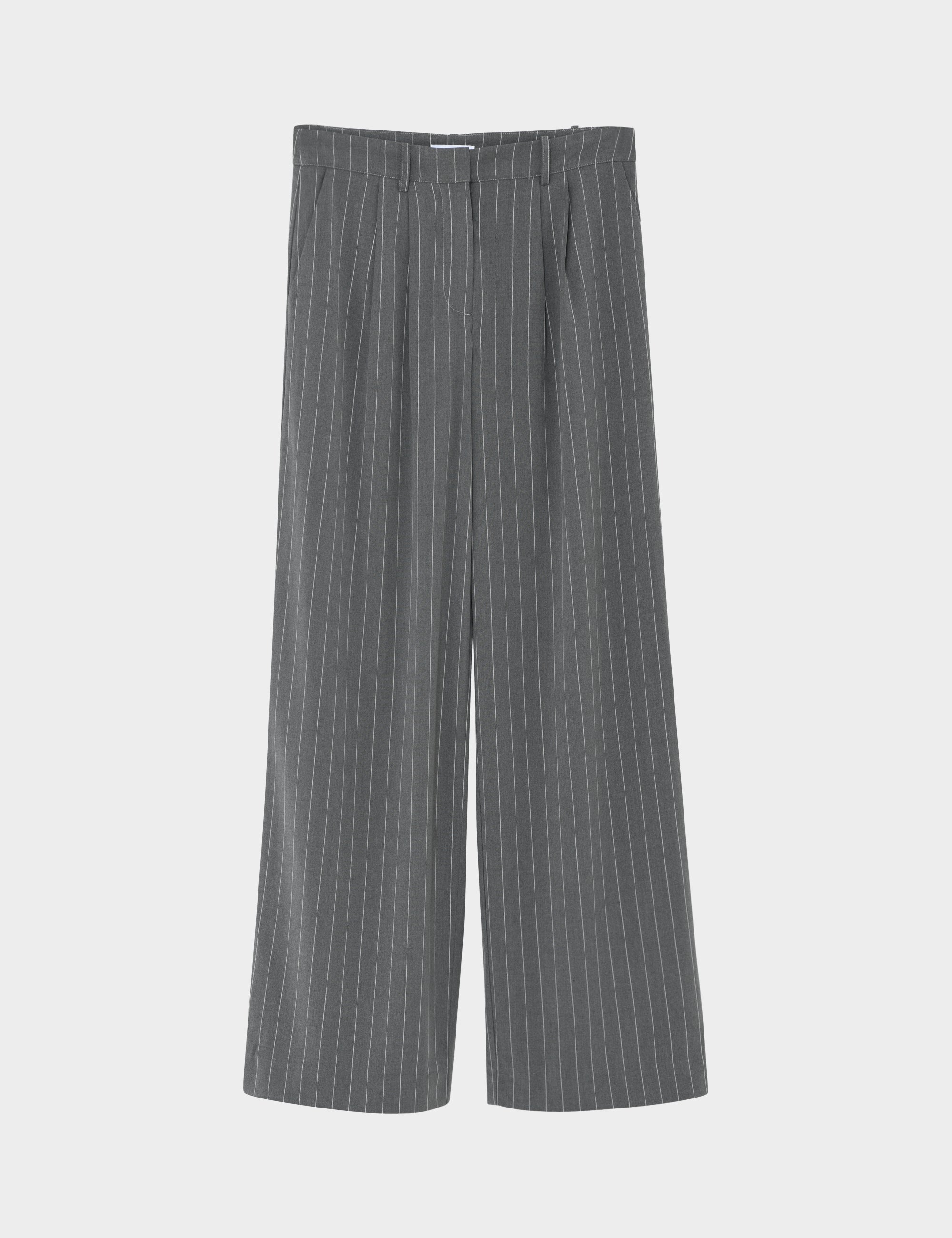 2NDDAY 2ND Mille - Dry pinstripe Pants 171115 PETRIFIED OAK