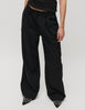 2ND Mille - Melange Suiting - Pants - Black