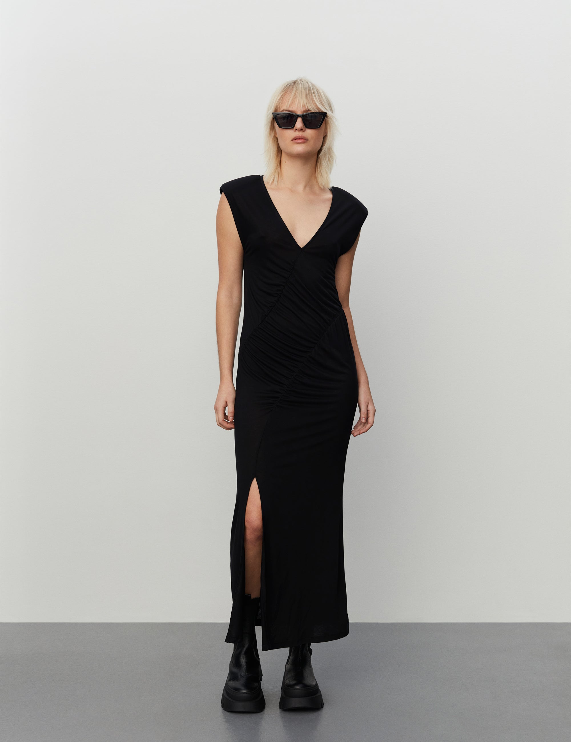 2NDDAY 2ND Minna TT Dress 194008 Meteorite (Black)