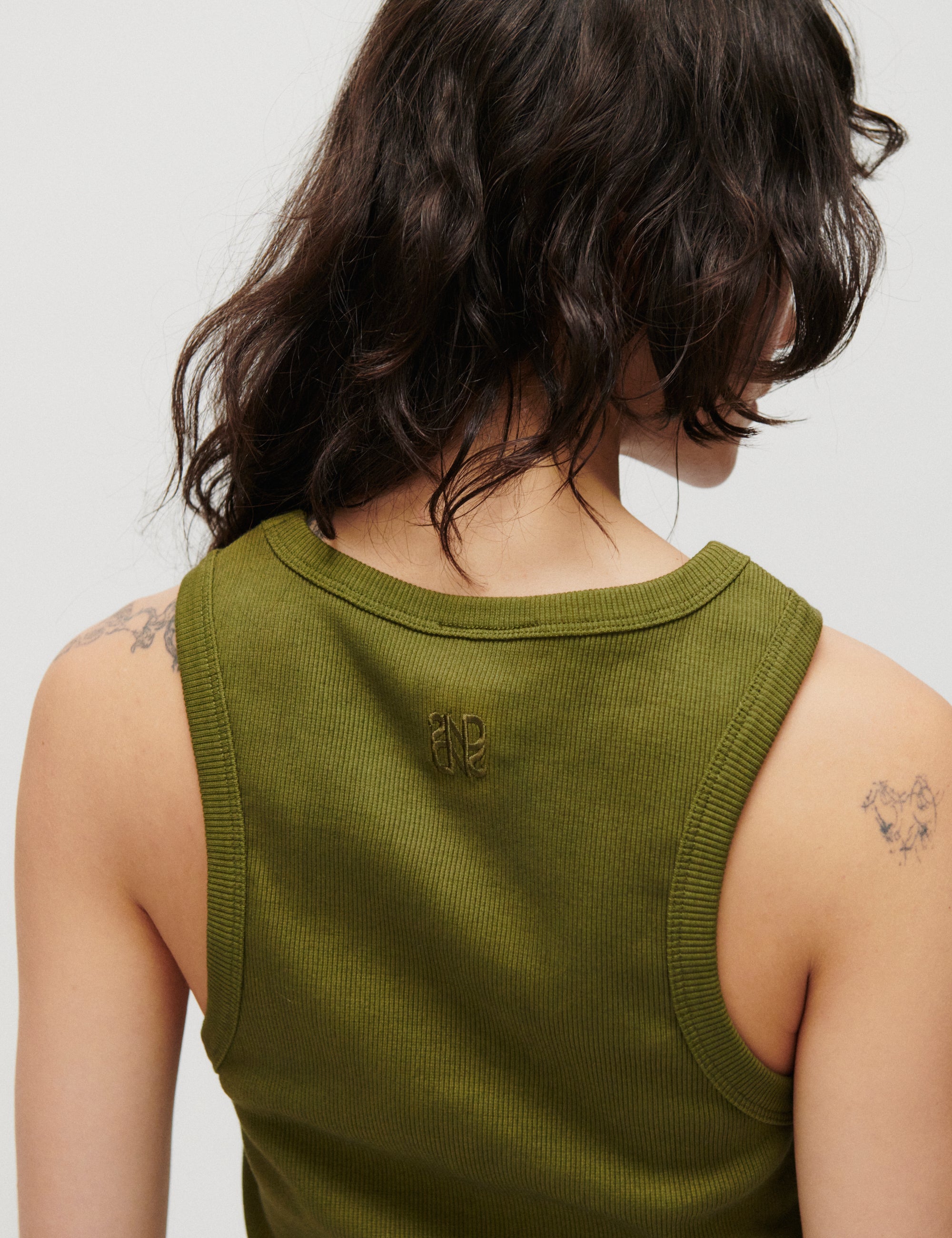2NDDAY 2ND Purity TT - Daily Cotton Rib - Top Top 180523 Winter Moss