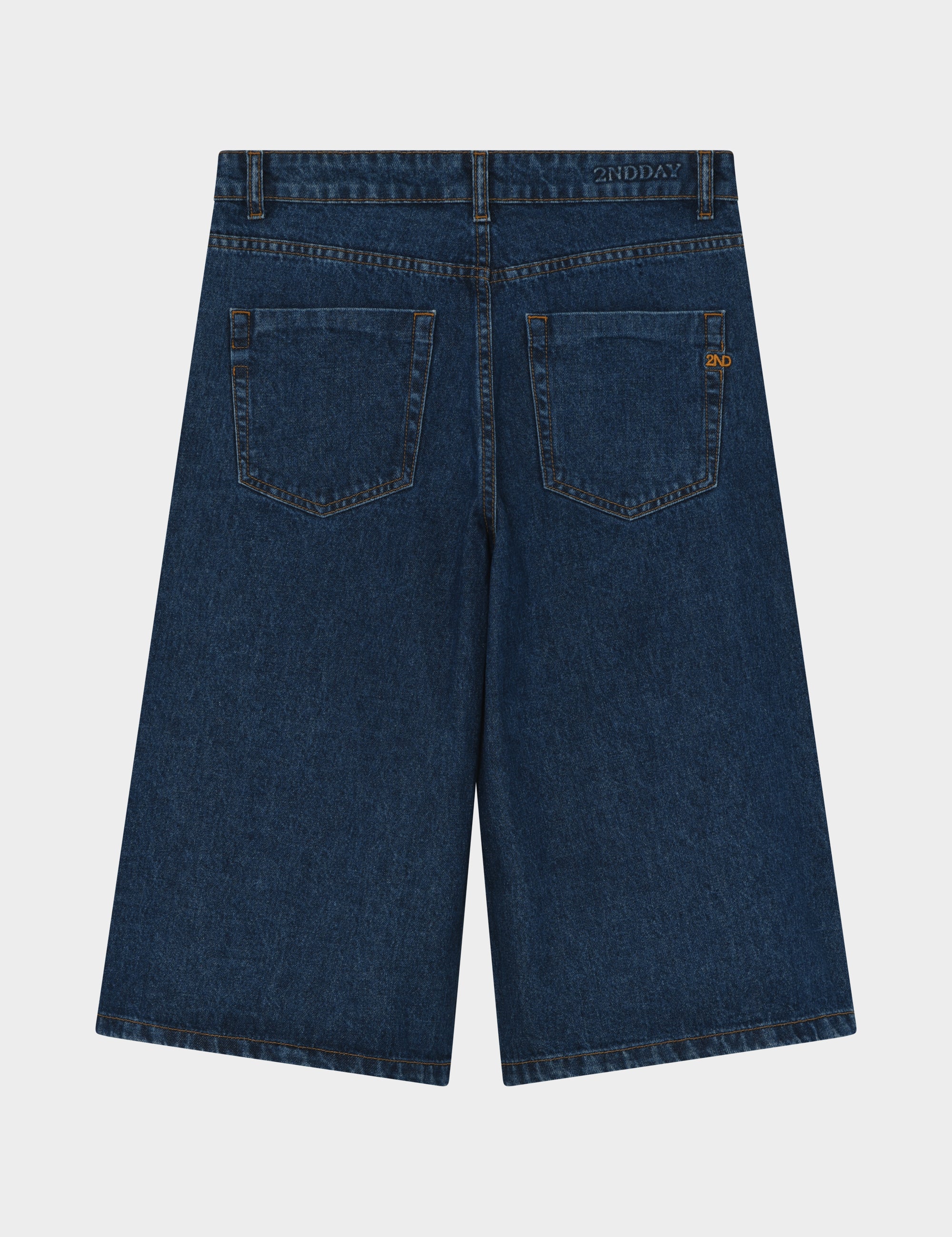 2NDDAY 2ND Rilyn - Corsica Blue Denim Shorts D021 Intense Blue