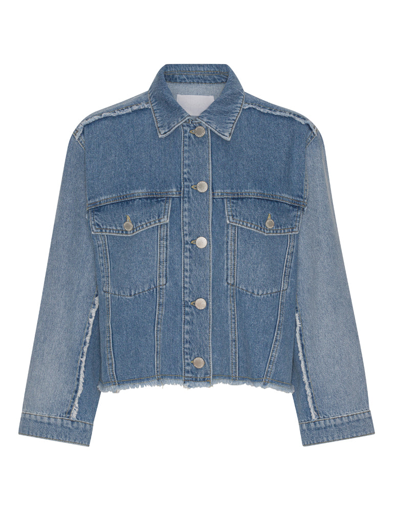 2NDDAY 2ND Sammy TT Jacket D019 Mid Blue