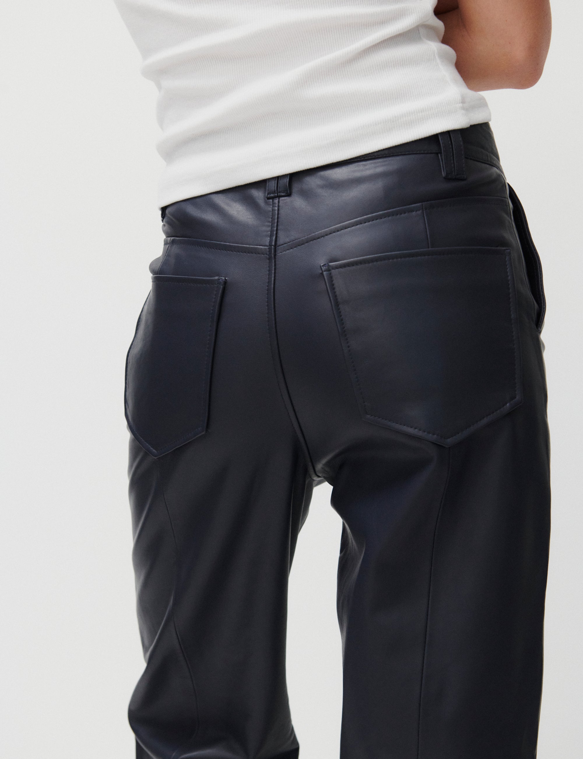 2NDDAY 2ND Toff - Fine leather Pants 193918 Periscope