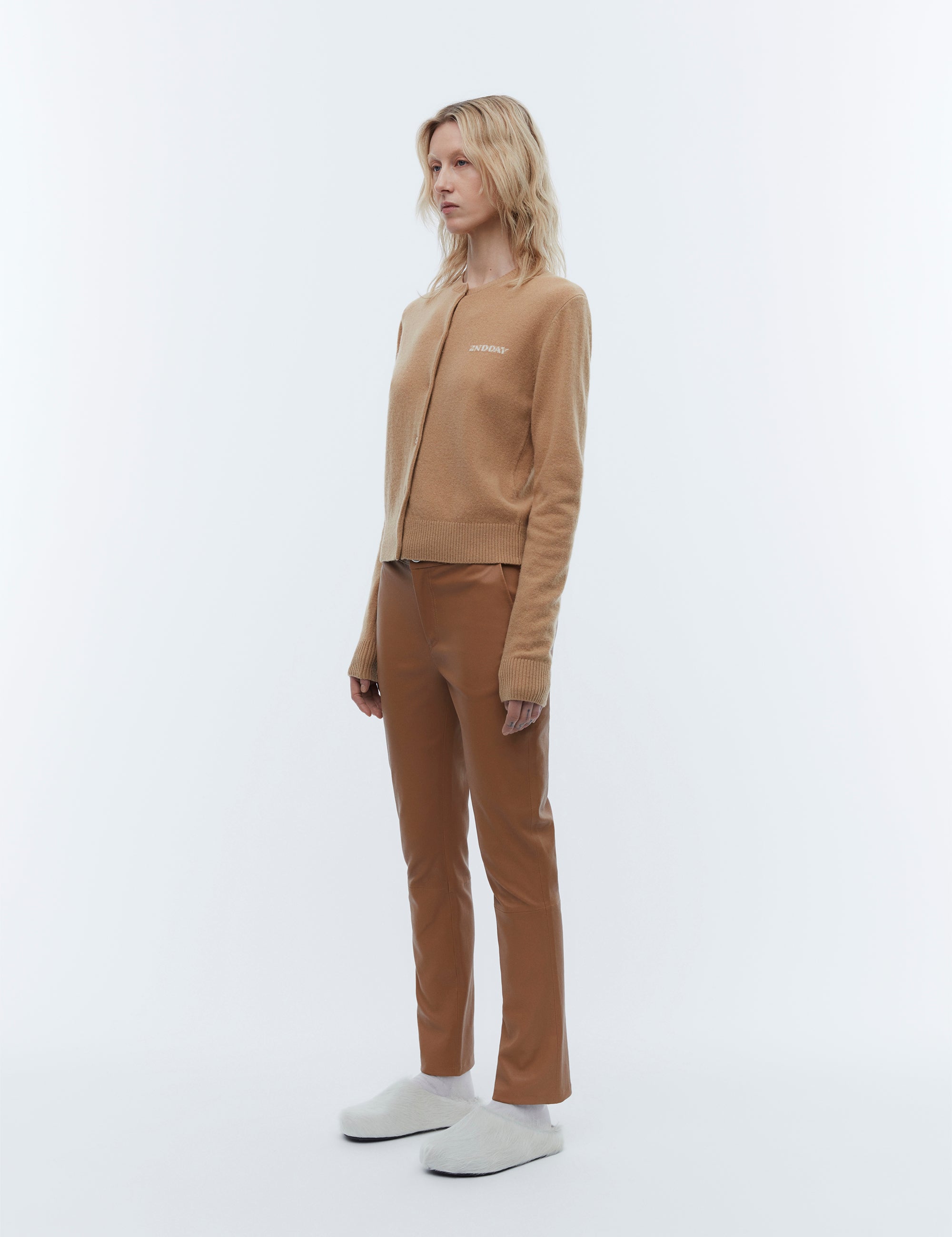 2ND Vinny TT - Soft Wool Blend - Classic Camel