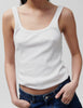 2ND Viper TT - Daily Cotton Rib - Top - Brilliant White