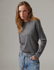 Annabelle - Daily Elements - Pullover - Medium Grey Melange