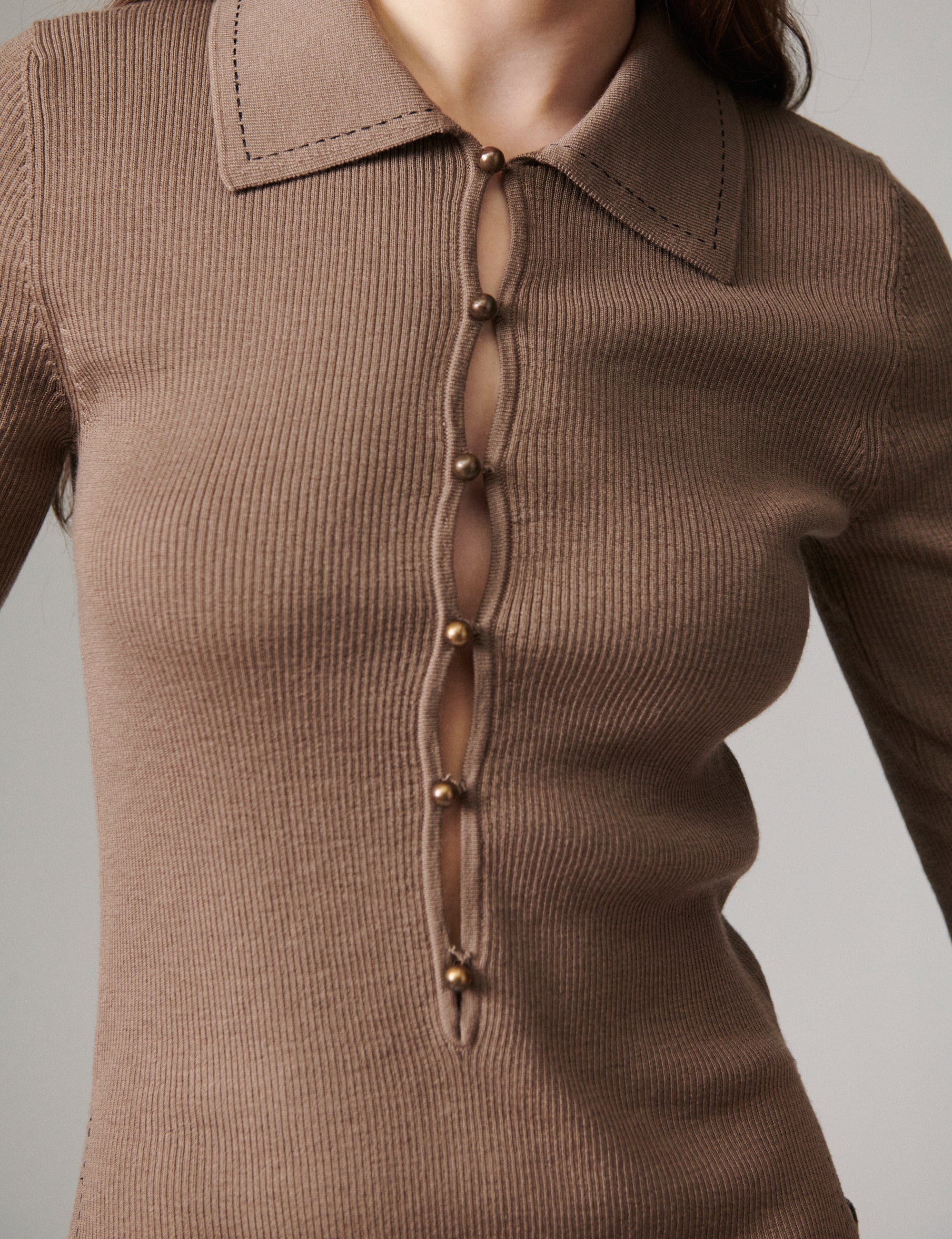 DAY Birger ét Mikkelsen Antoine - Daily Elements - T-shirt T-shirt 181112 Walnut