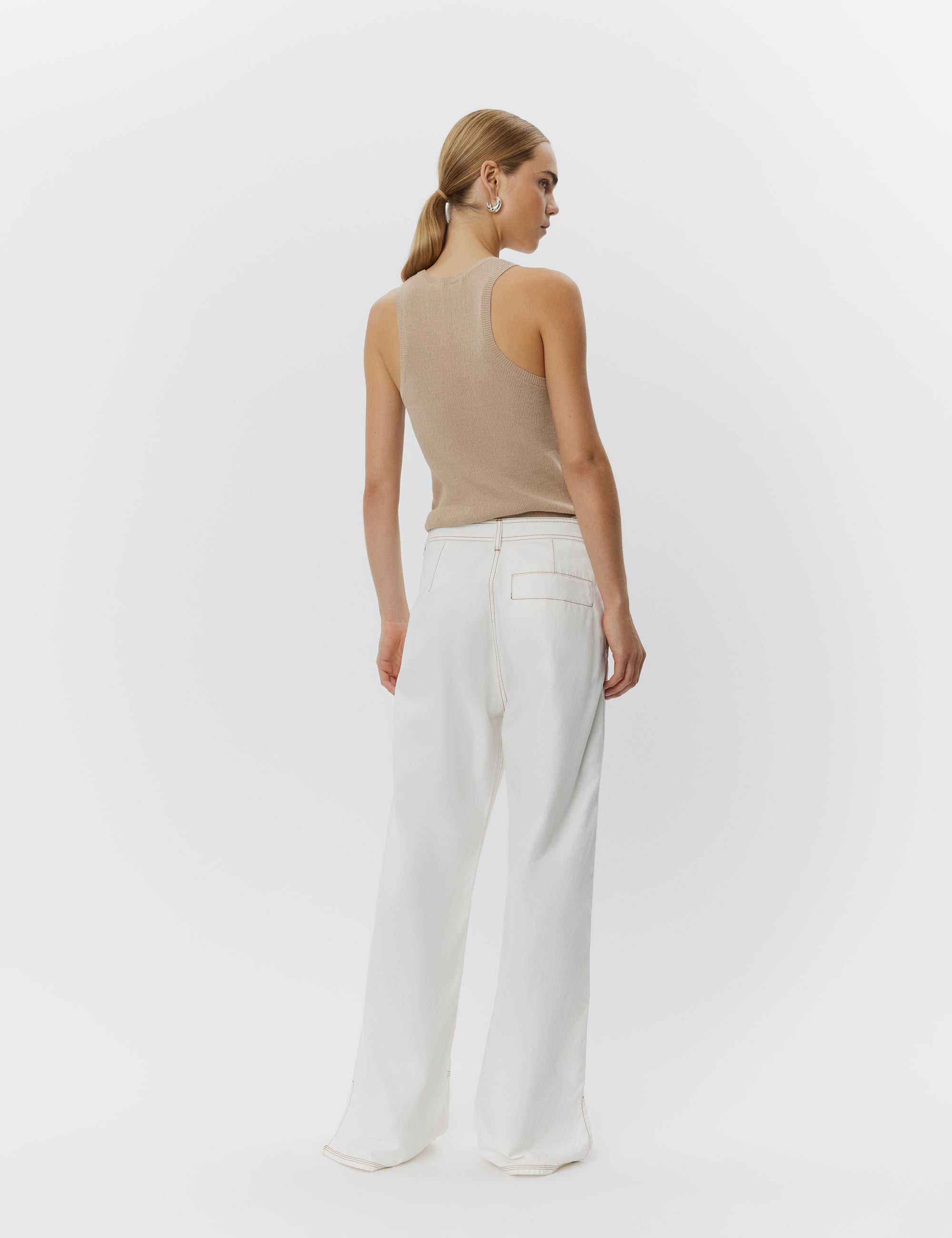 DAY Birger ét Mikkelsen Arana - Cotton Base Tops & T-Shirts 500148 HUMUS MELANGE