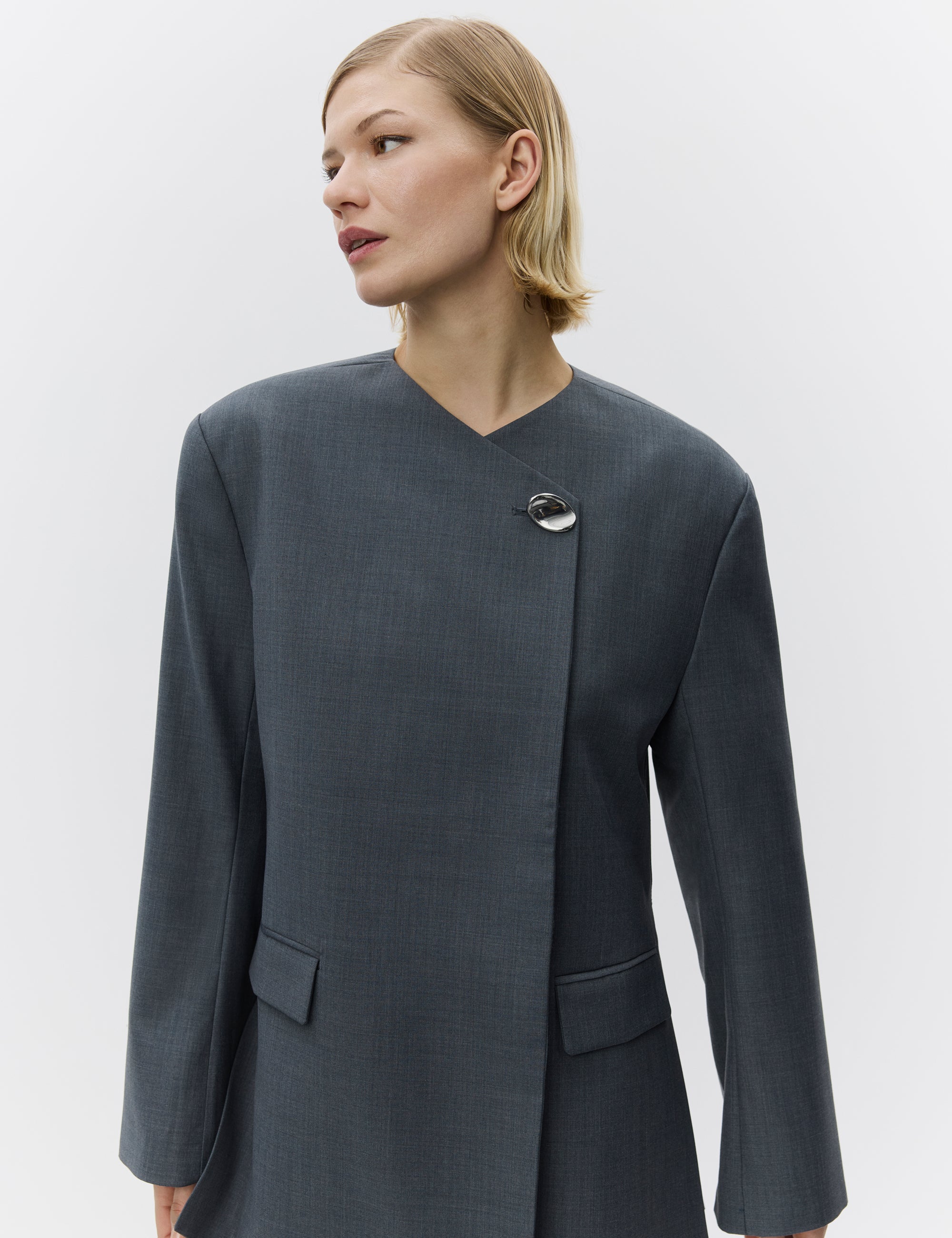 DAY Birger ét Mikkelsen Arvin - Classic Suiting Blazer 194104 EBONY