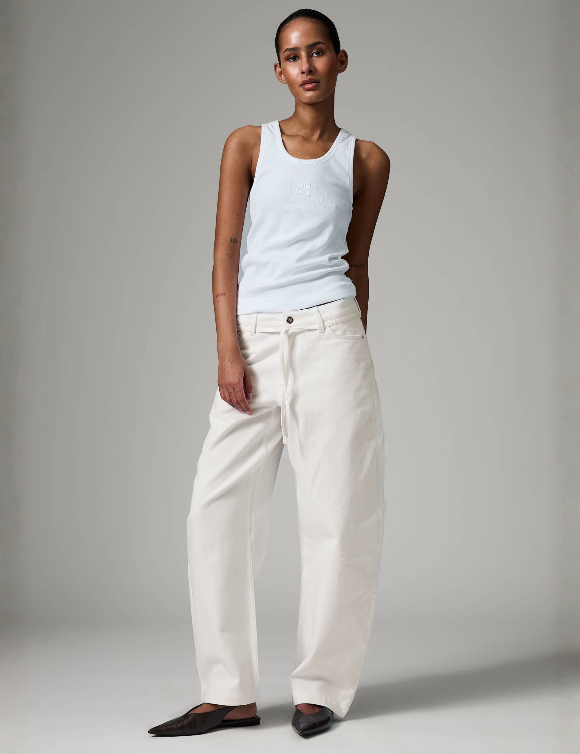 DAY Birger ét Mikkelsen Blaire - Soft White Denim - Jeans Jeans 110605 Jet Stream