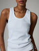 Camilo - Classic Rib - Top - Bright White