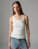 Camilo - Classic Rib - Top - Bright White