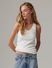 Camilo - Classic Rib - Top - Bright White