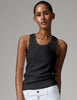 Camilo - Classic Rib - Top - Black