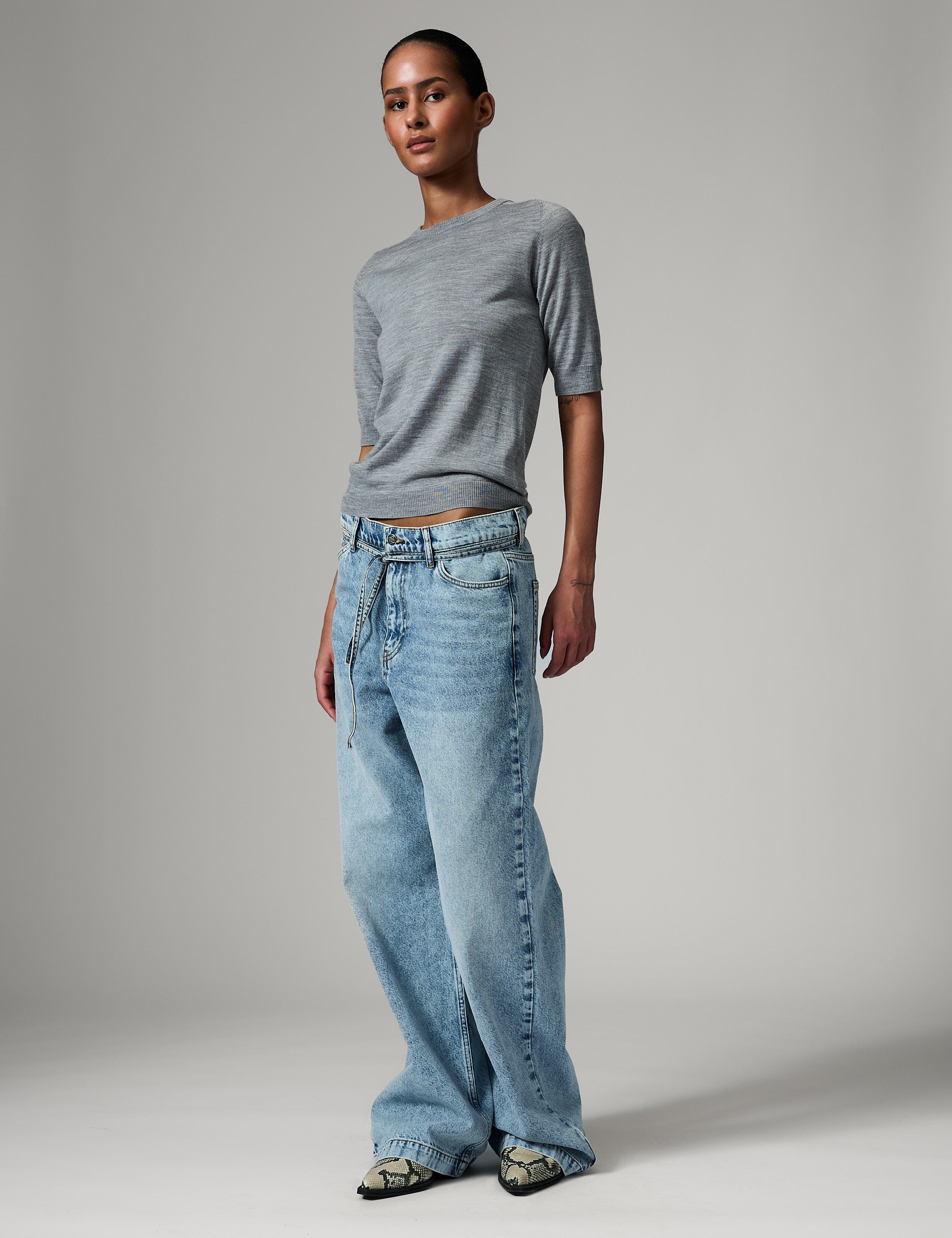 DAY Birger ét Mikkelsen Carolina - Daily Elements - Pullover Pullover 500006 Medium Grey Melange