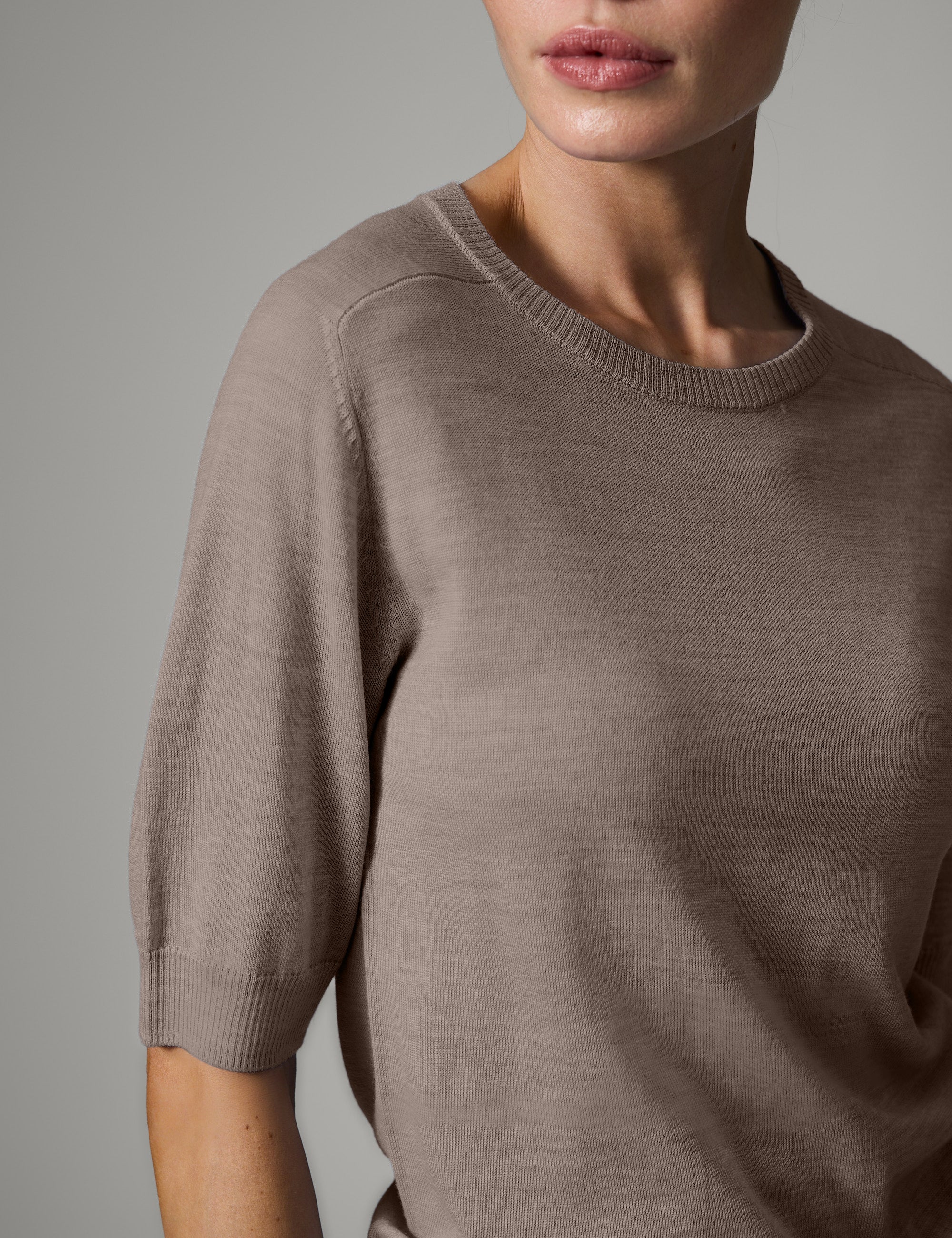 DAY Birger ét Mikkelsen Carolina - Daily Elements - Pullover Pullover 500189 LIGHT BROWN MELANGE