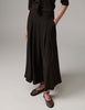 Chai - Classic Gabardine - Skirt - Ganache