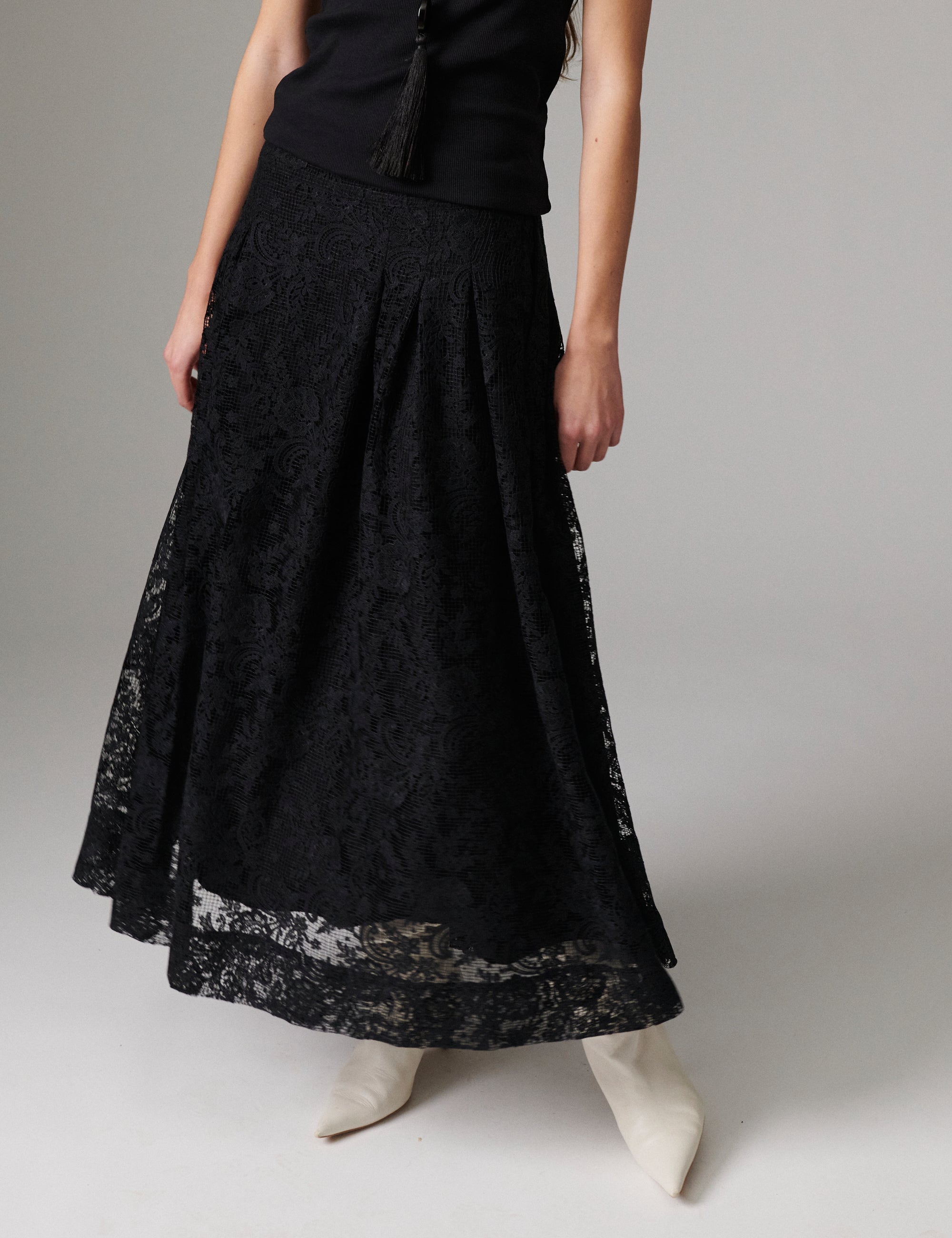 DAY Birger ét Mikkelsen Chai - Day Crochet - Skirt Skirt 190303 Black