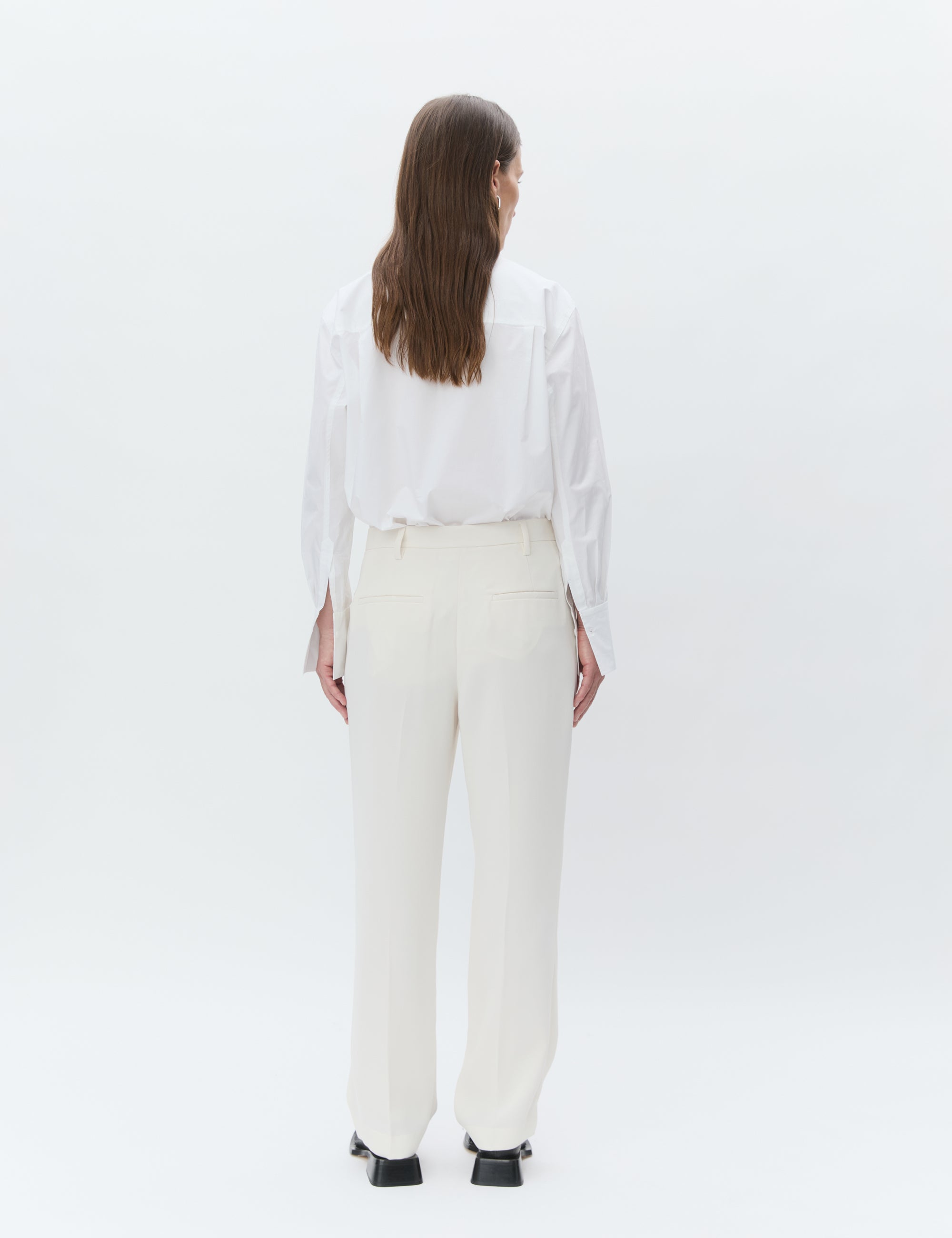 DAY Birger ét Mikkelsen Classic Lady - Classic Gabardine Pants 01002 Ivory Shade