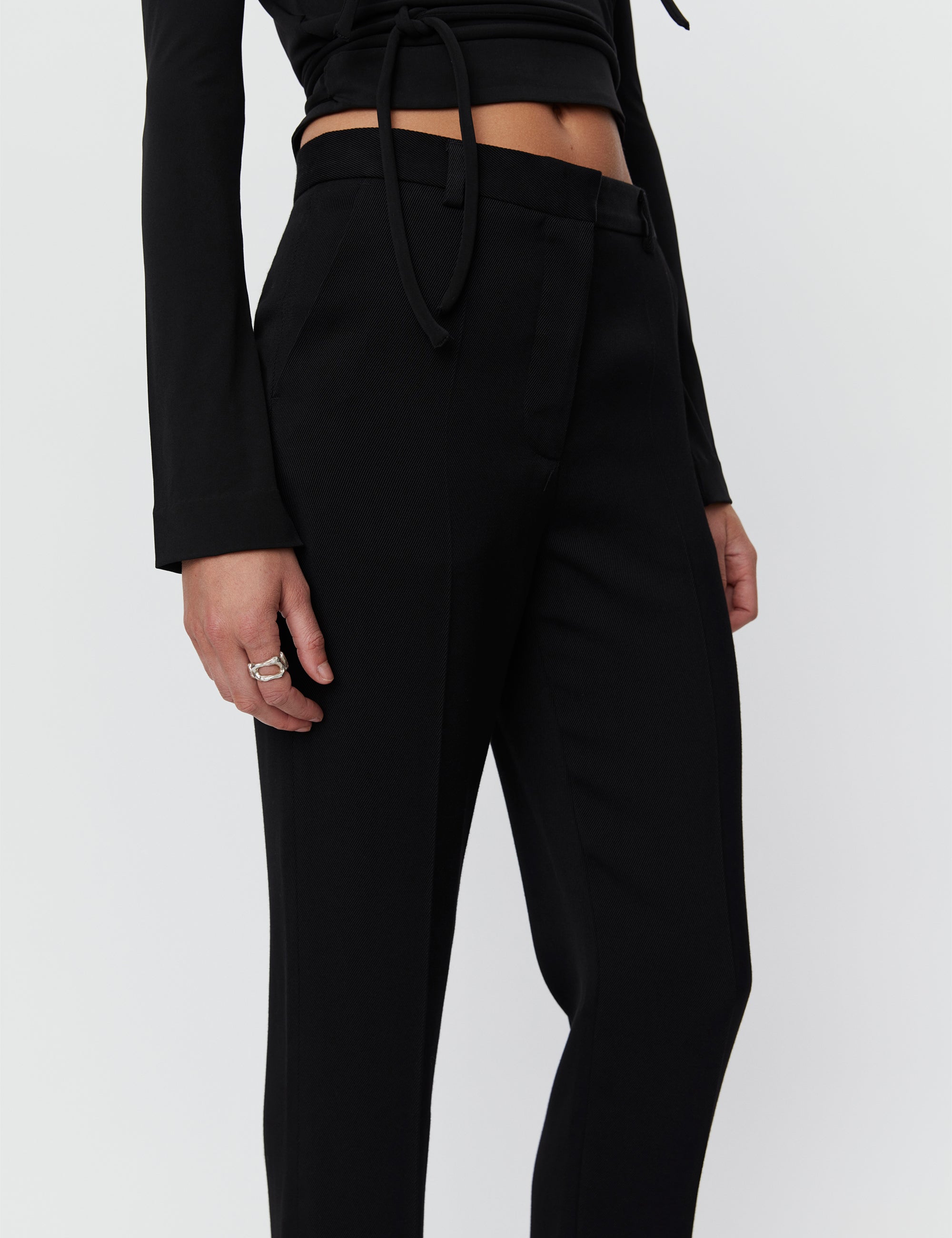 DAY Birger ét Mikkelsen Classic Lady - Viscose Twill Pants 190303 Black