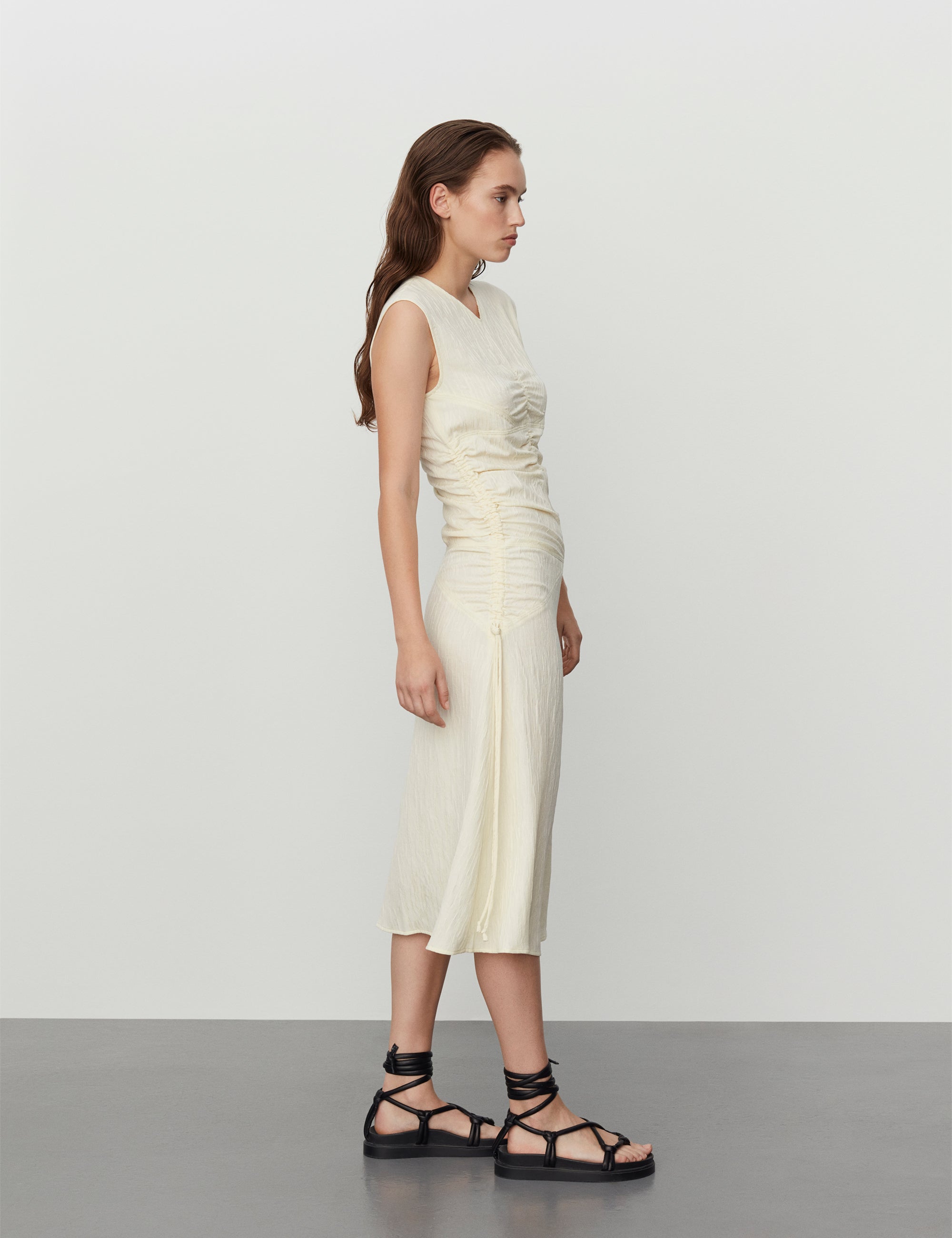 DAY Birger ét Mikkelsen Costa - Blossom Jacquard Dress 110104 Vanilla Ice
