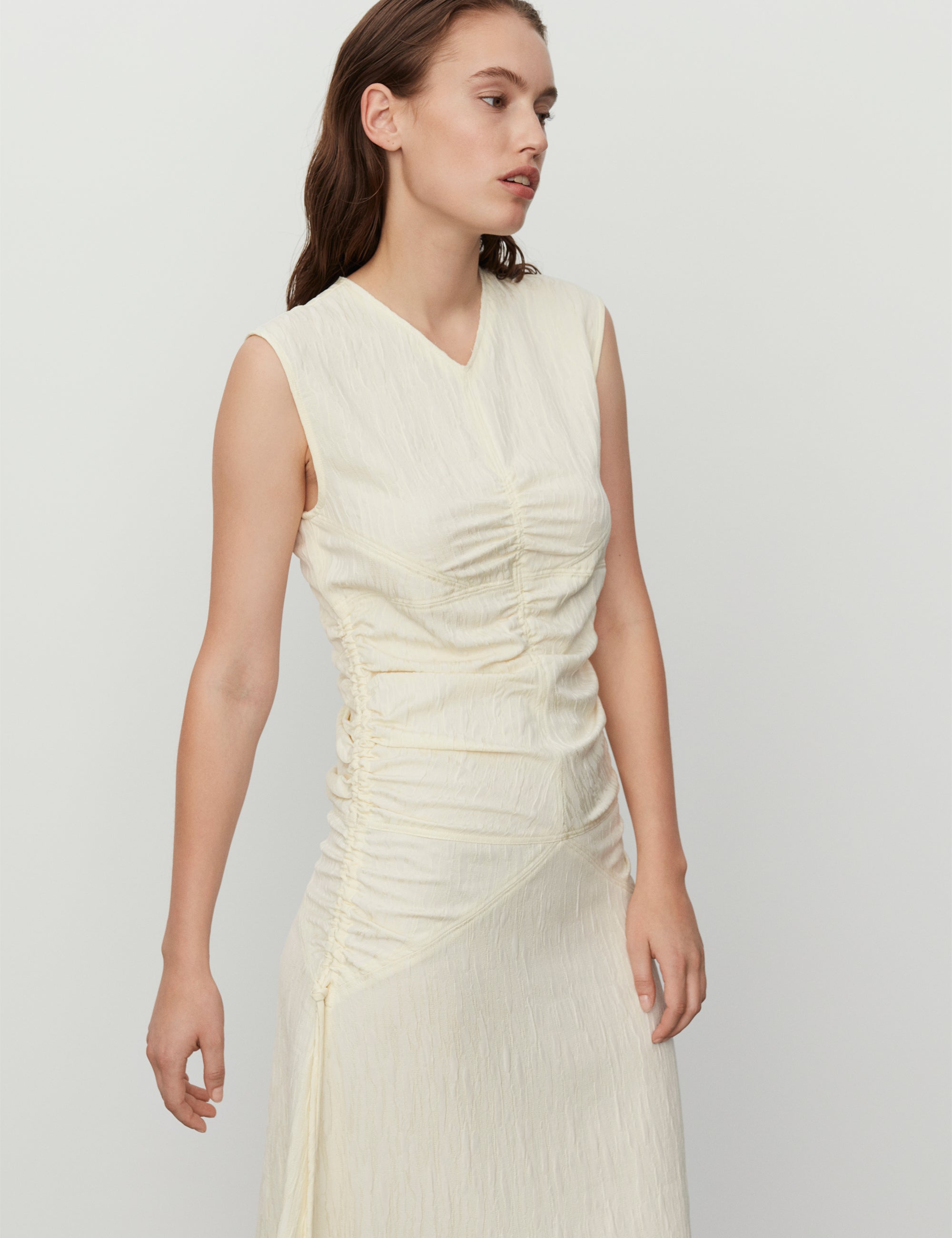 DAY Birger ét Mikkelsen Costa - Blossom Jacquard Dress 110104 Vanilla Ice