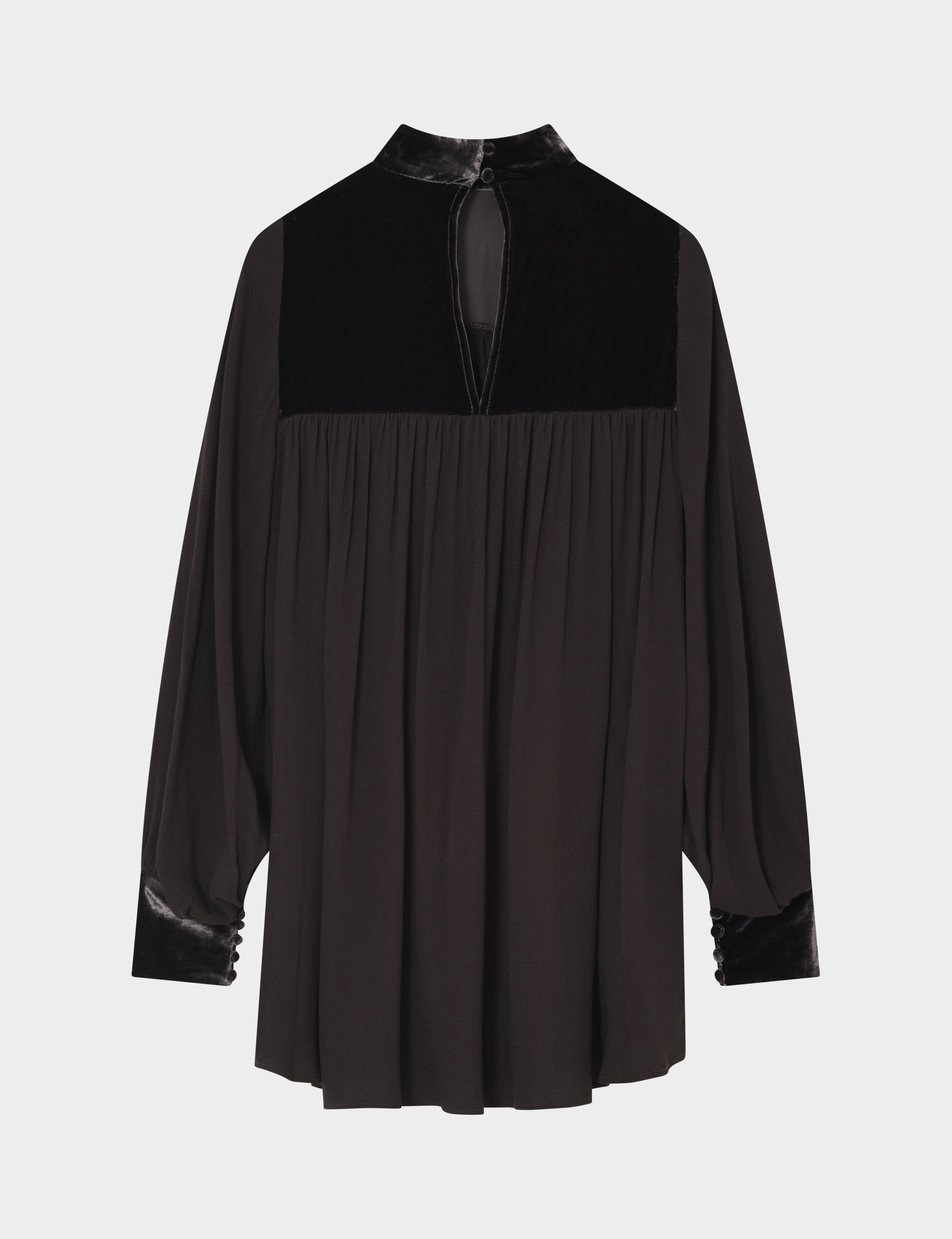 DAY Birger ét Mikkelsen DAYBoholo - Matte Velvety - Blouse Blouse 191018 Ganache