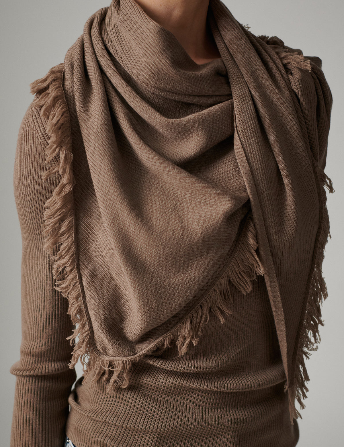 DAY Birger ét Mikkelsen DAYCarpello - Daily Elements - Scarf Scarf 500188 Walnut Melange