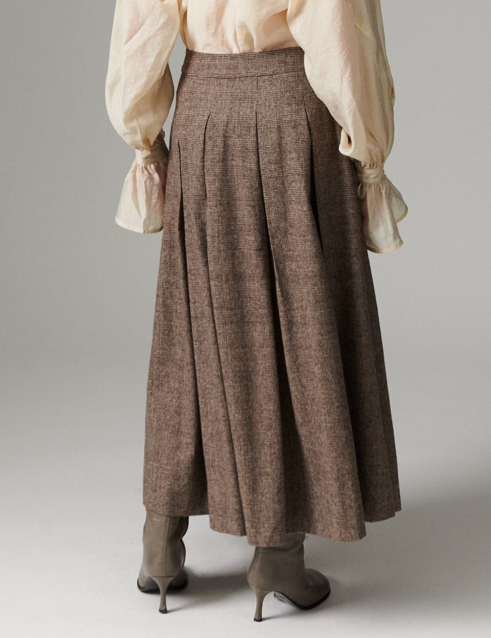 DAY Birger ét Mikkelsen DAYChai - Tartan - Skirt Skirt 900011 Brown Check