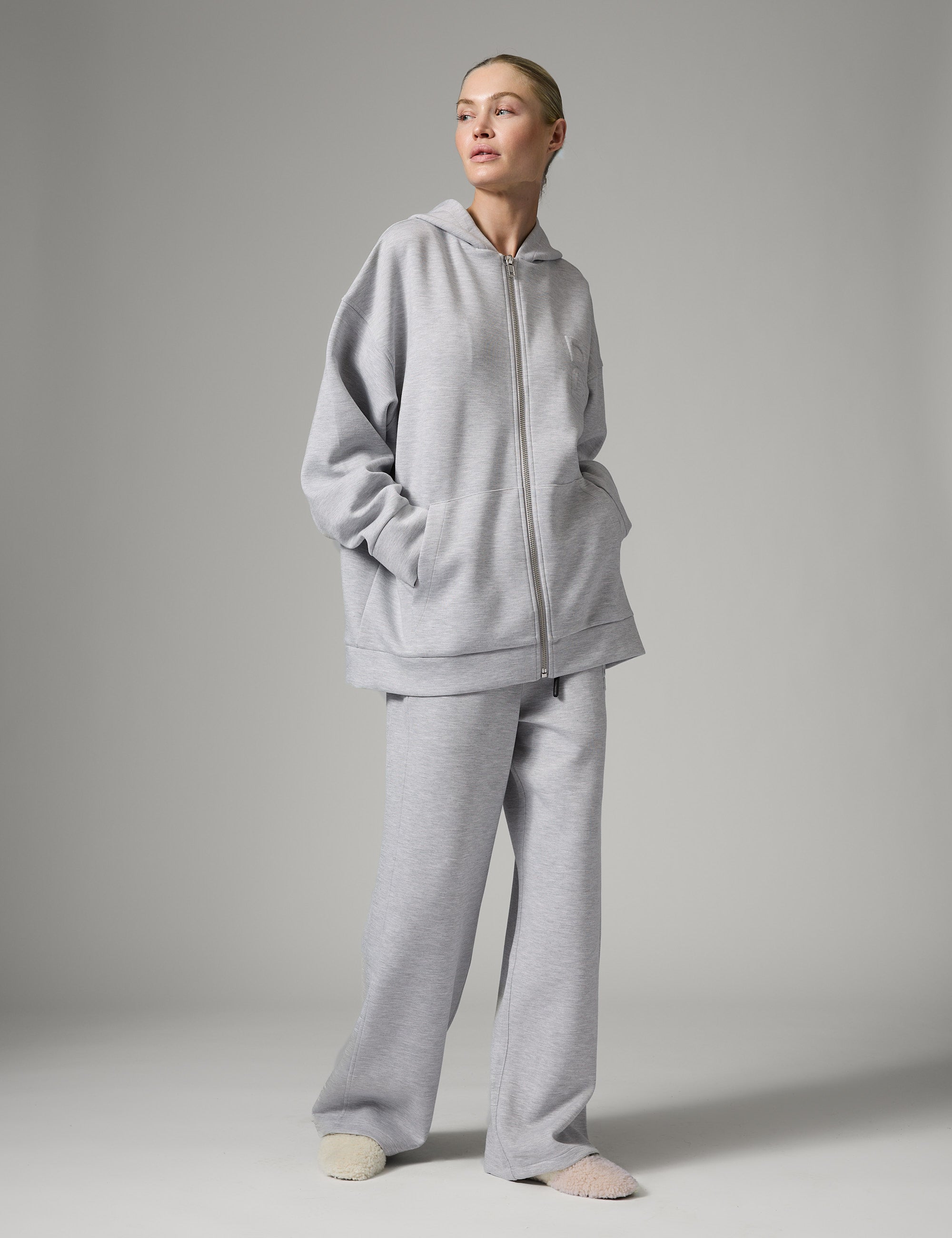 DAY Birger ét Mikkelsen DAYDaniela - Scuba Pants 500056 Grey Melange